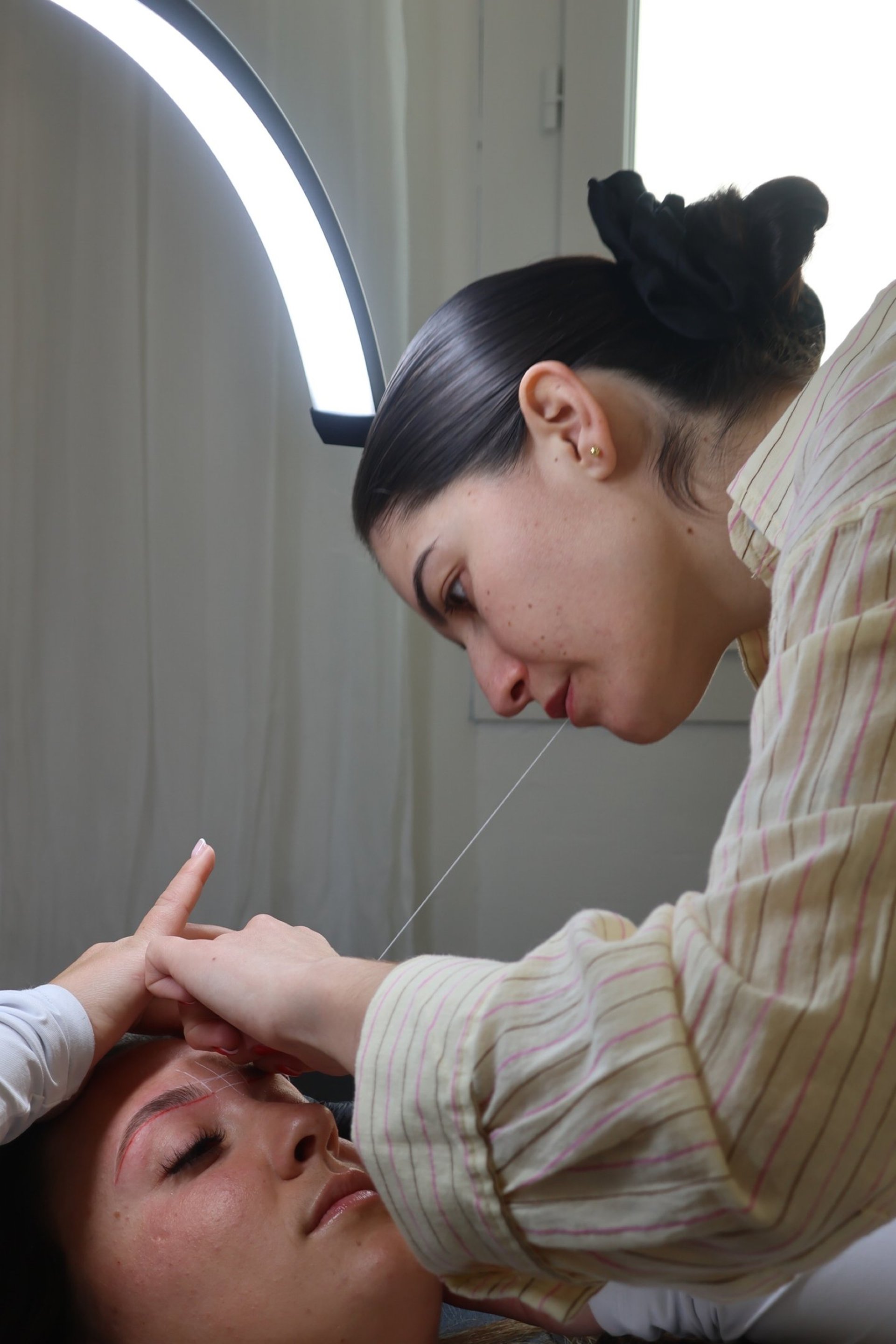 black and white bed linen