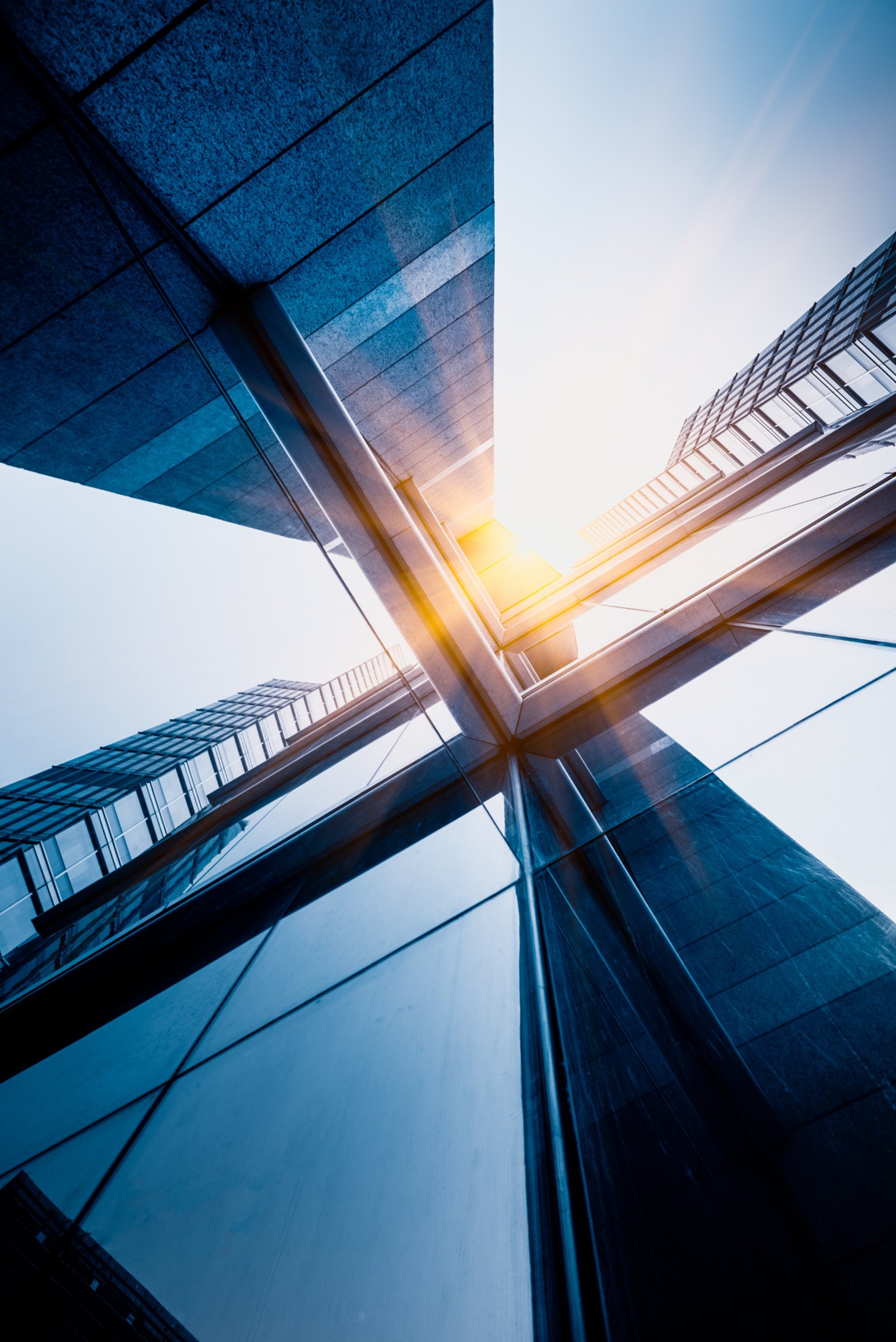 black and white concrete building