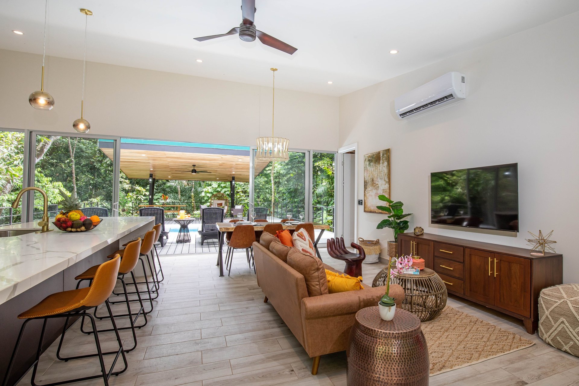 woman wearing yellow long-sleeved dress under white clouds and blue sky during daytime