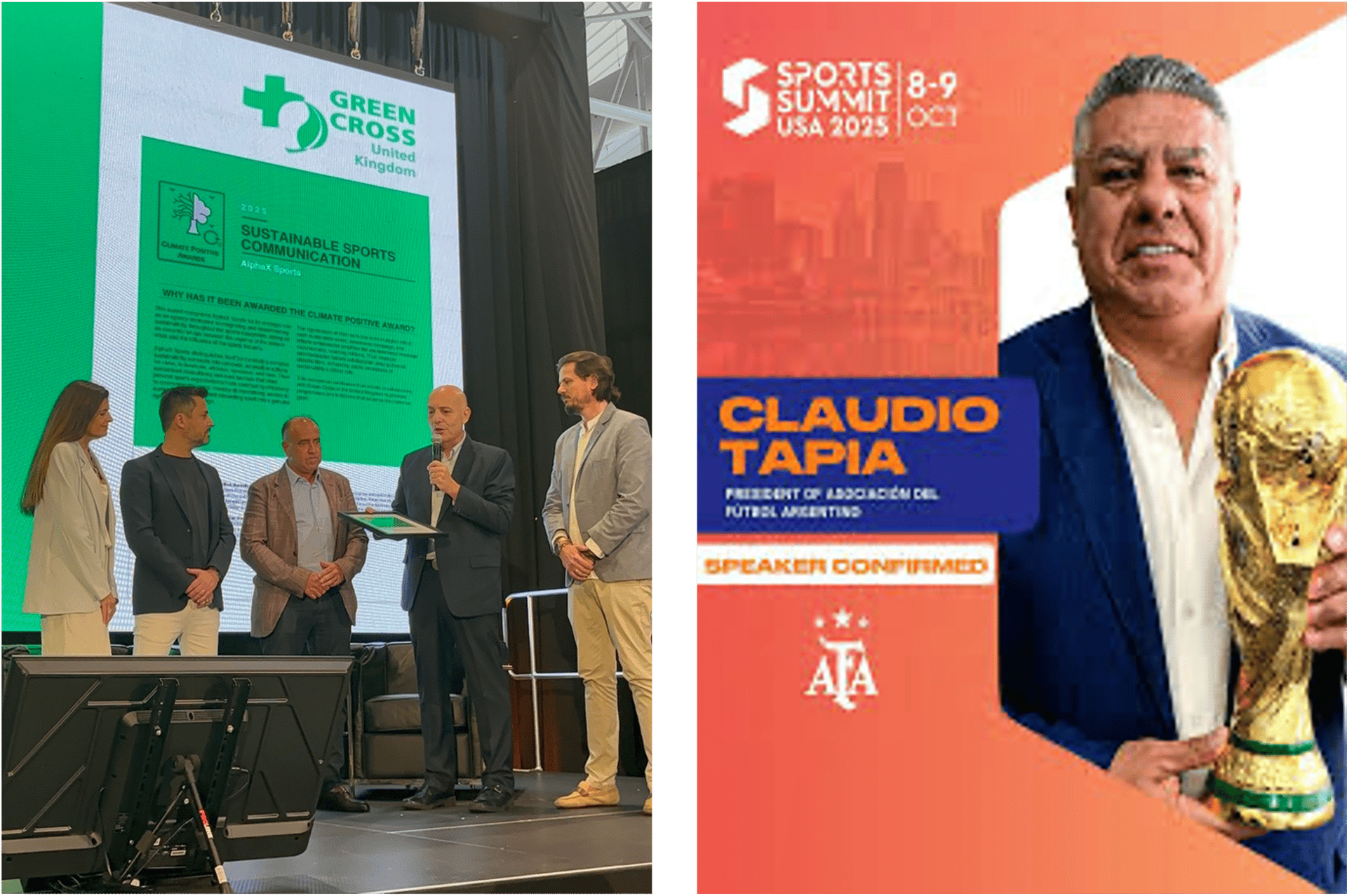 An electric car is charging at a charging station.