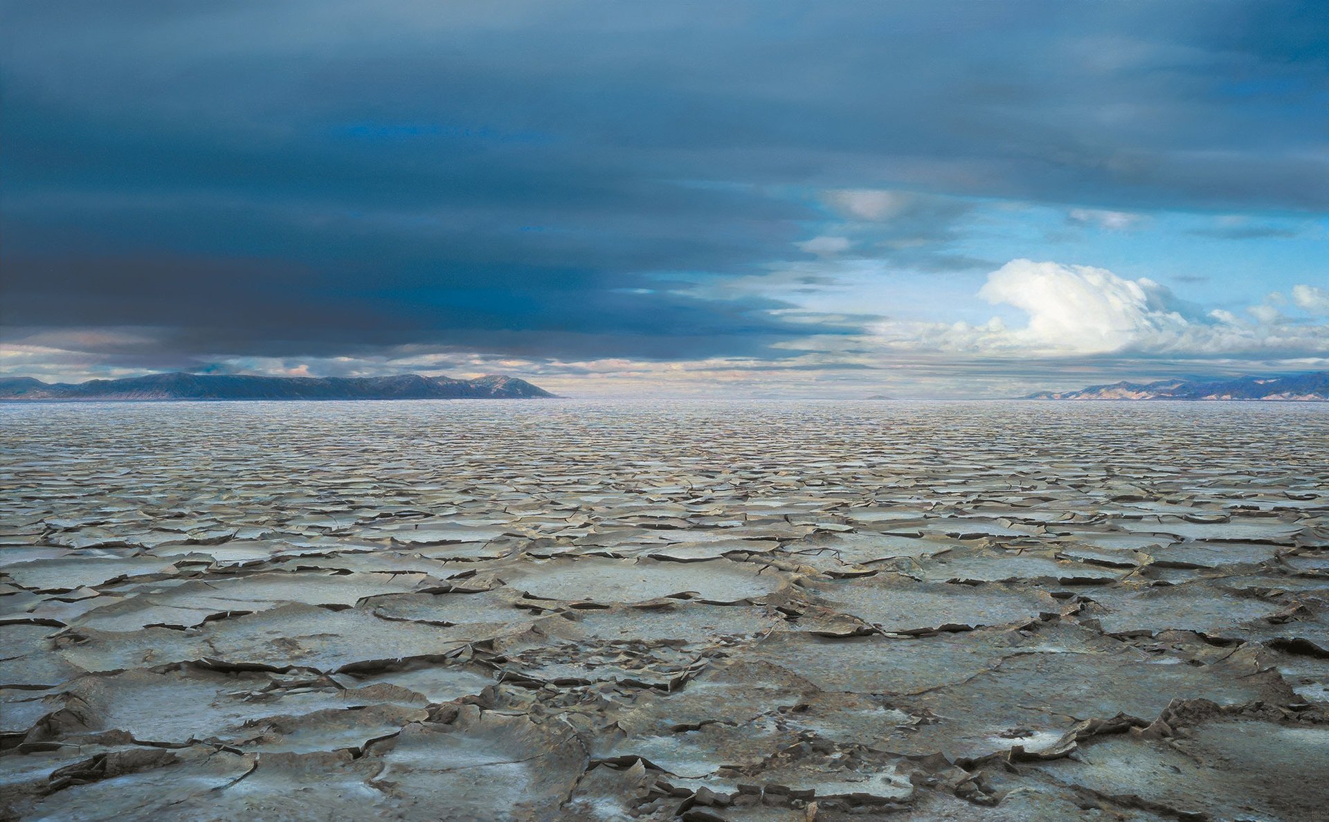 The ceiling of a building with many paintings on it