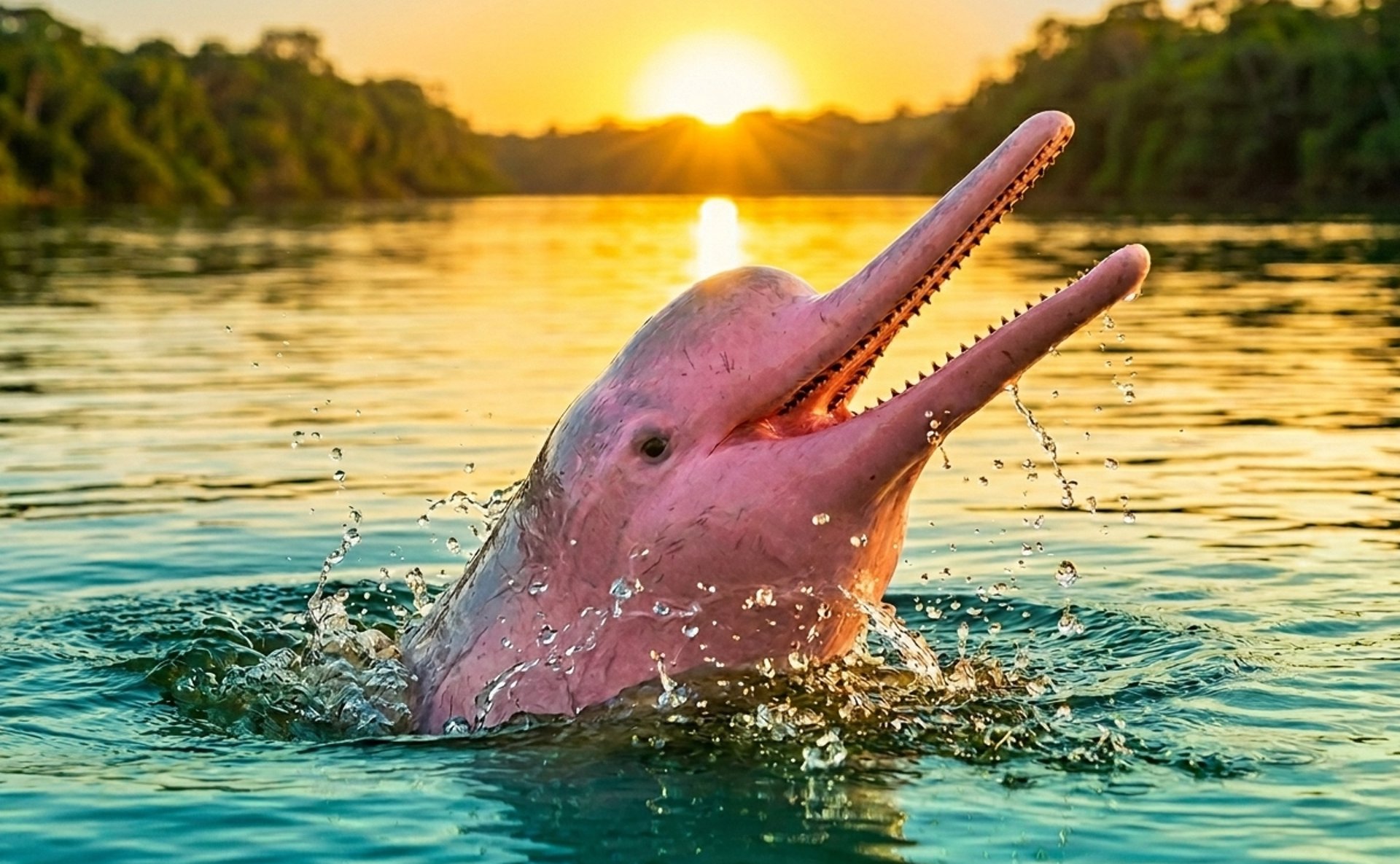 white and black wolf in tilt shift lens