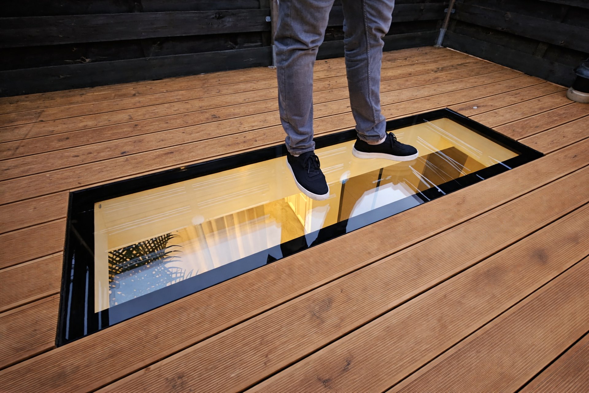 an abstract photo of a curved building with a blue sky in the background