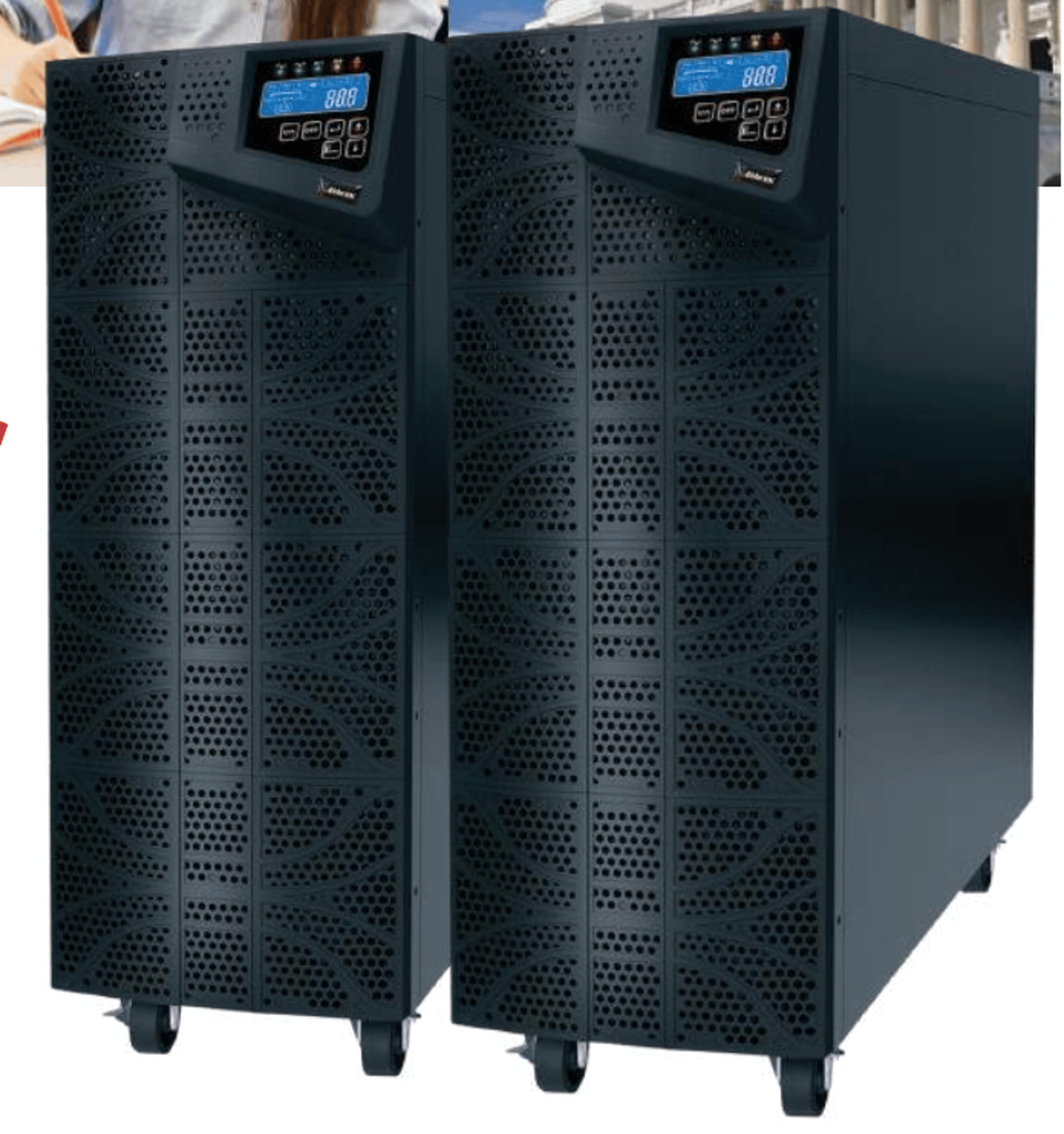 gray computer monitor