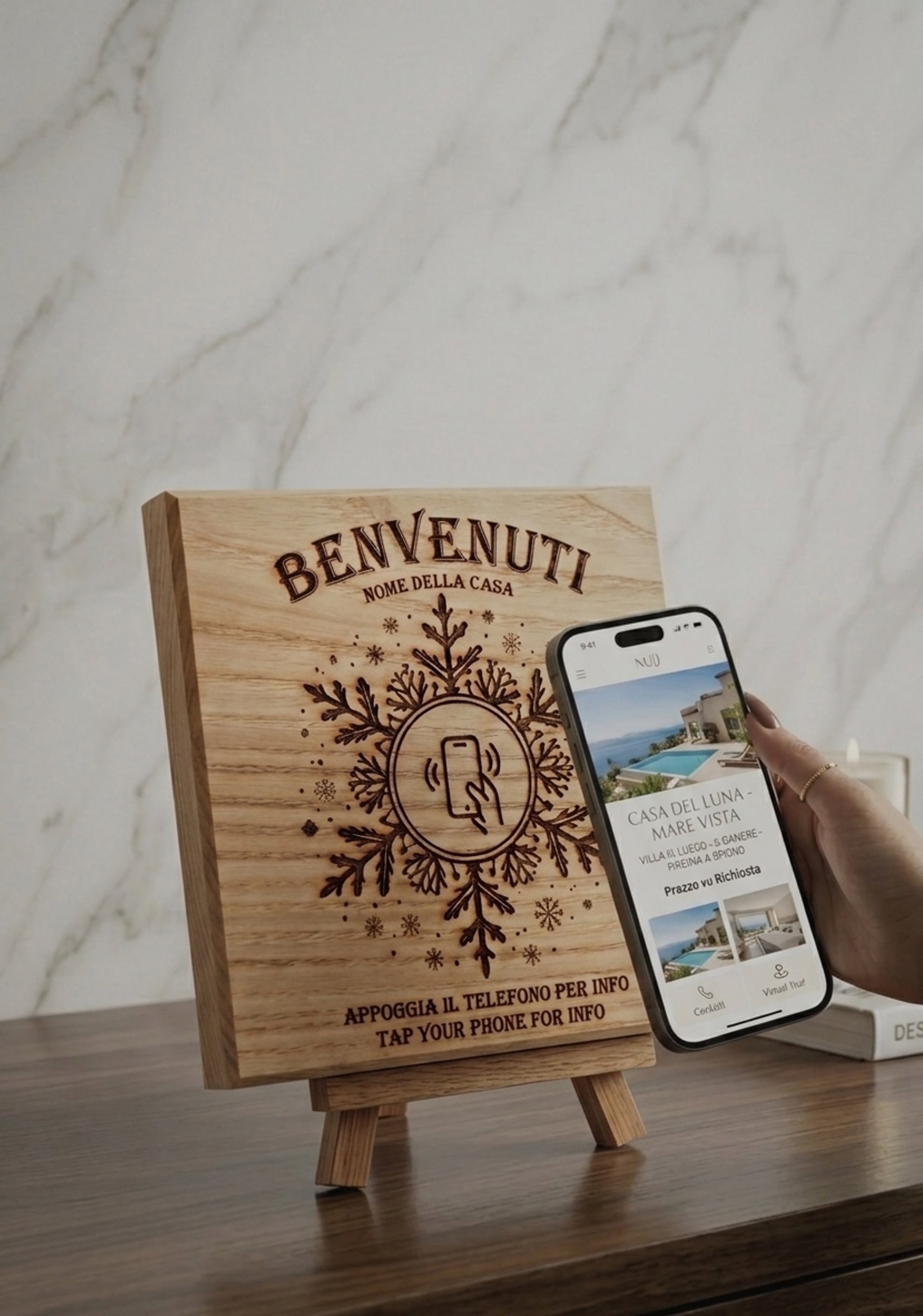 person wearing grey knit sweater