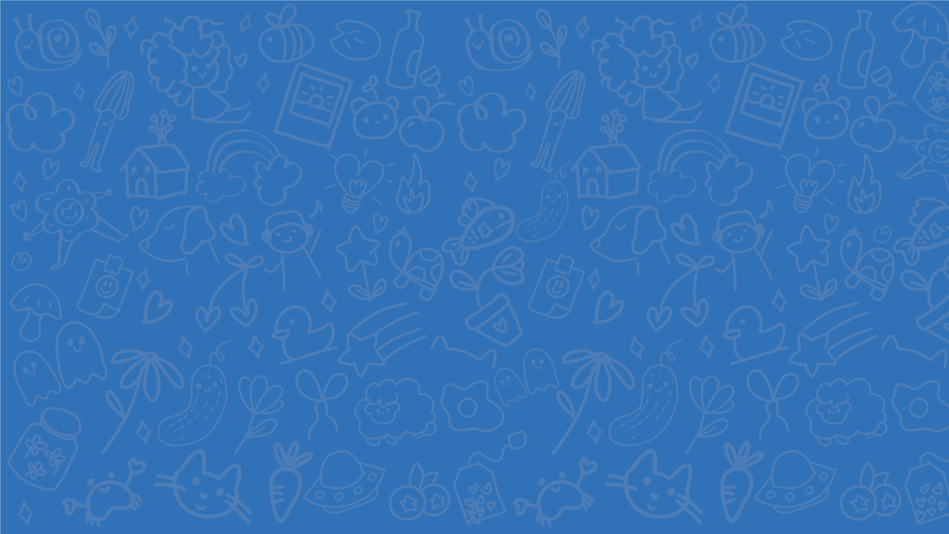 background con doodles