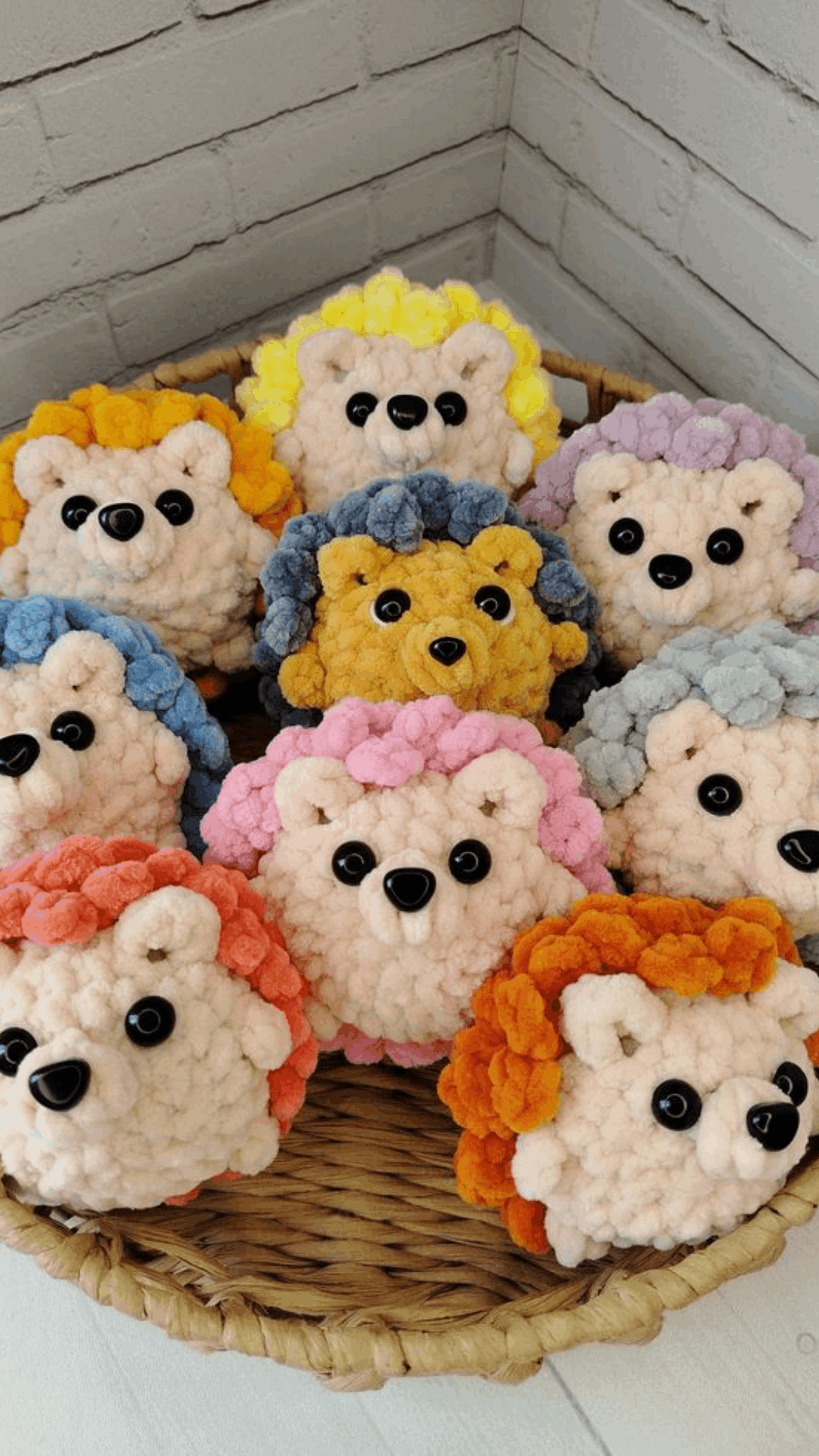 3 ositos cariñositos hechos a crochet