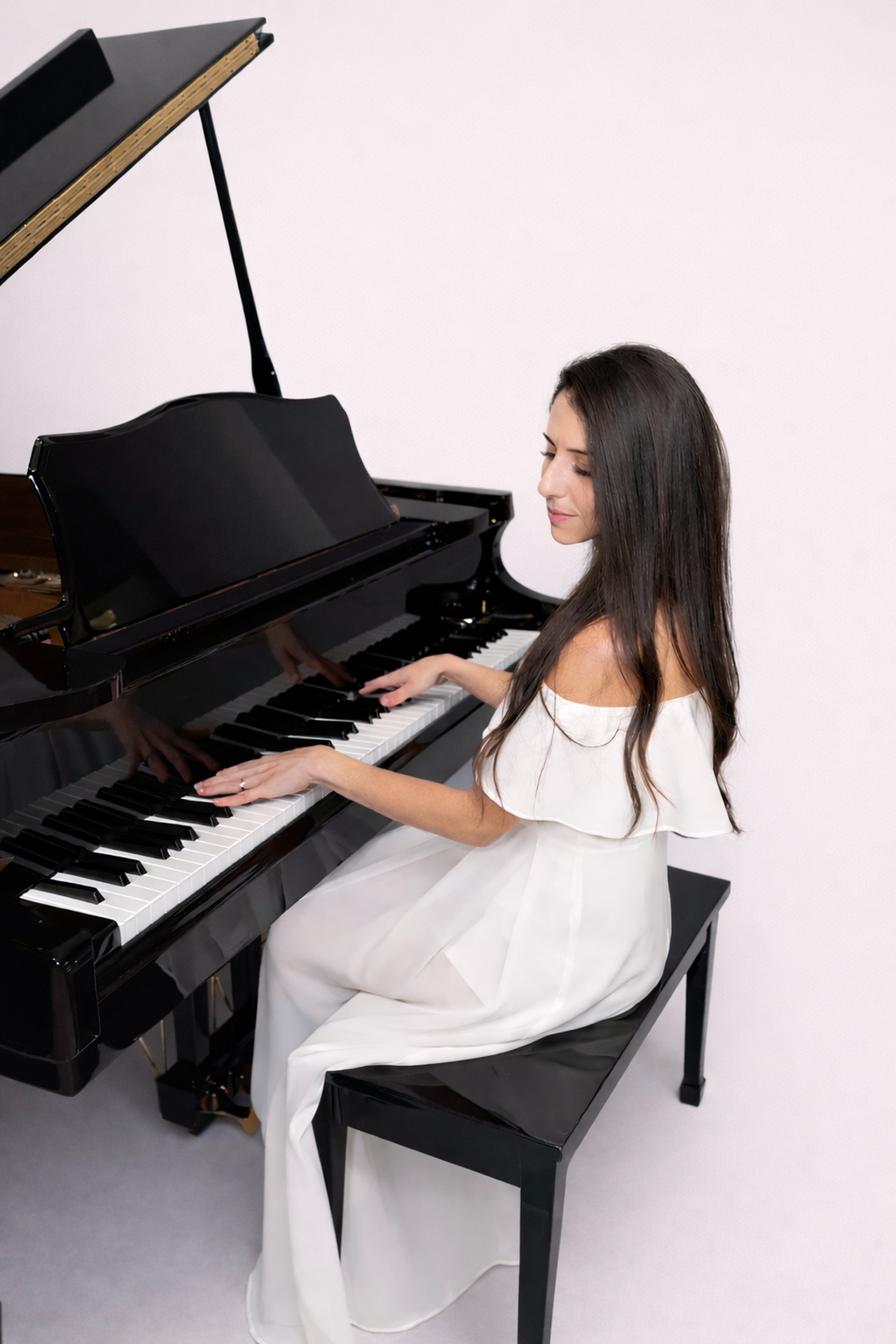 a close up of a black and brown abstract painting