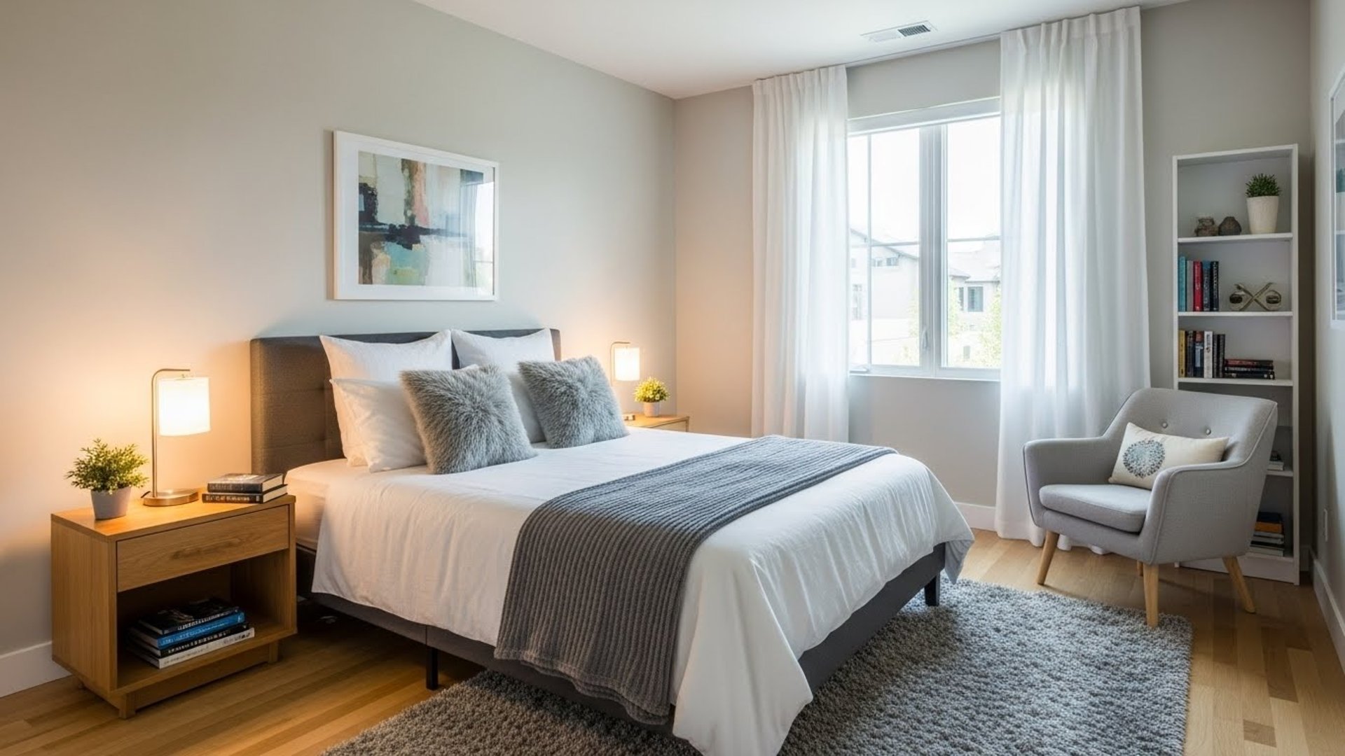 black and white bed linen