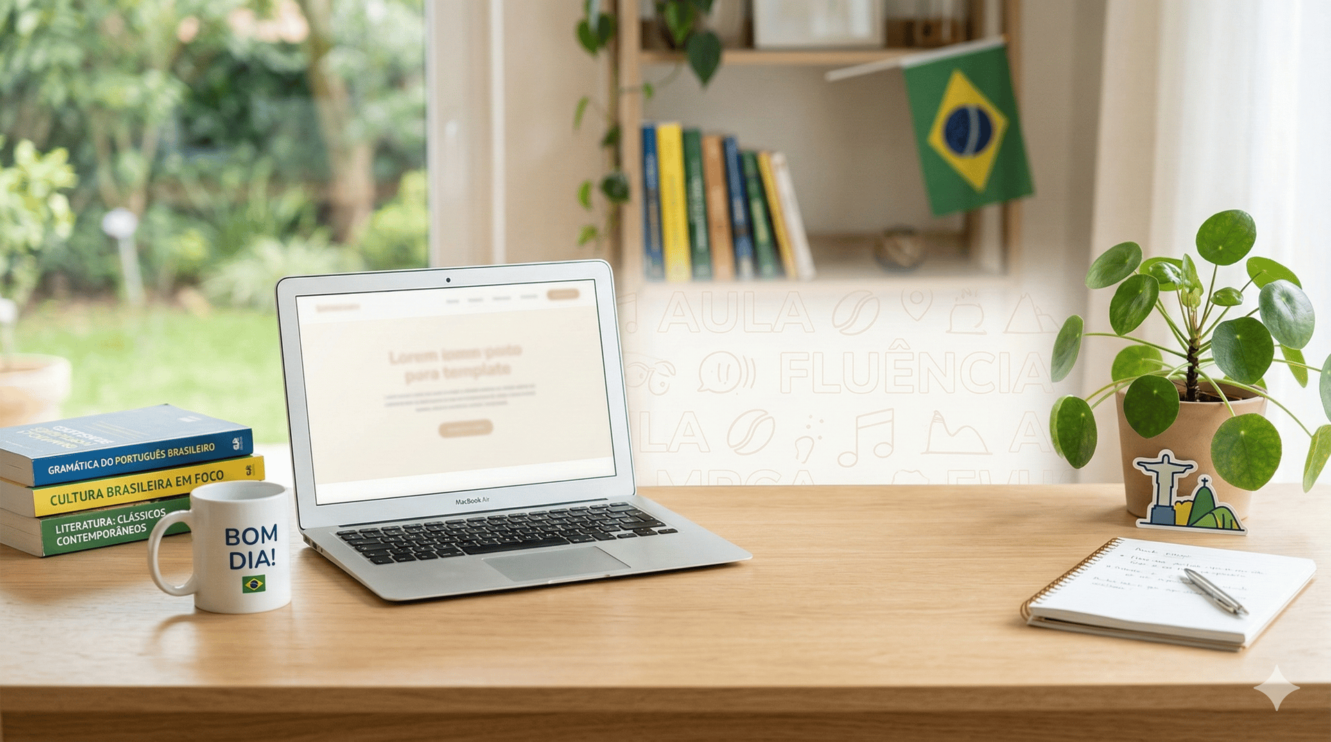 a view of a waterfall from a distance