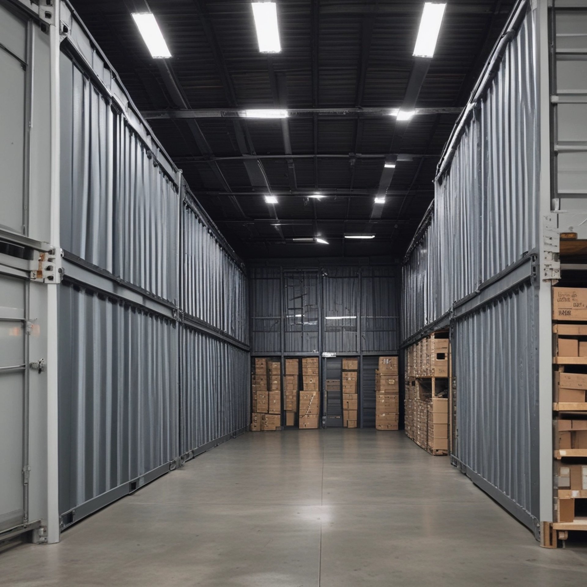 brown cardboard boxes on white floor tiles