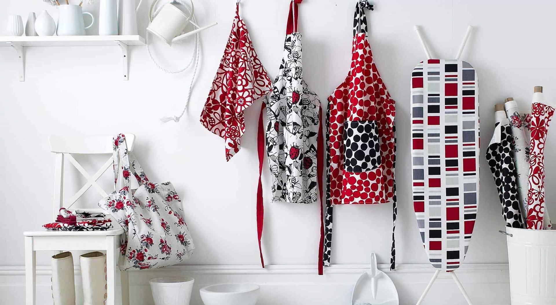 white bed with gray and white bed linen