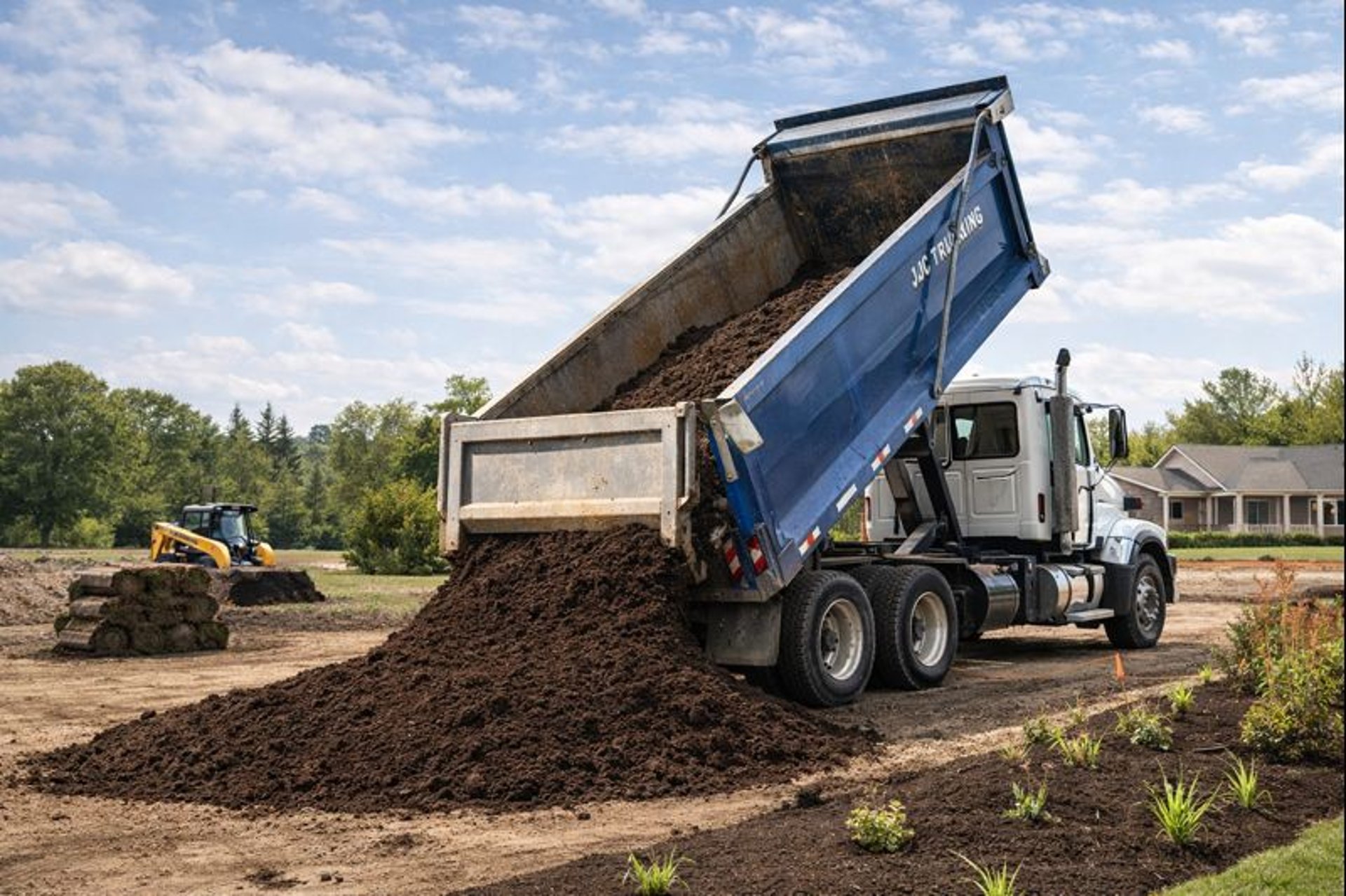 black and brown leather padded tub sofa