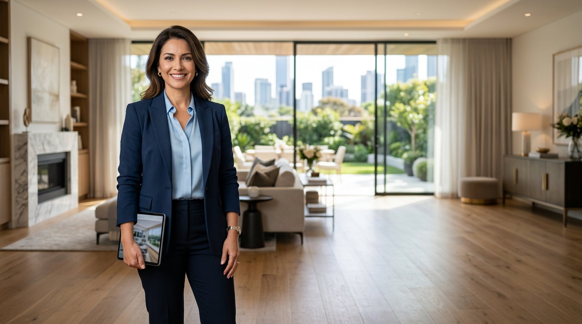 black and brown leather padded tub sofa