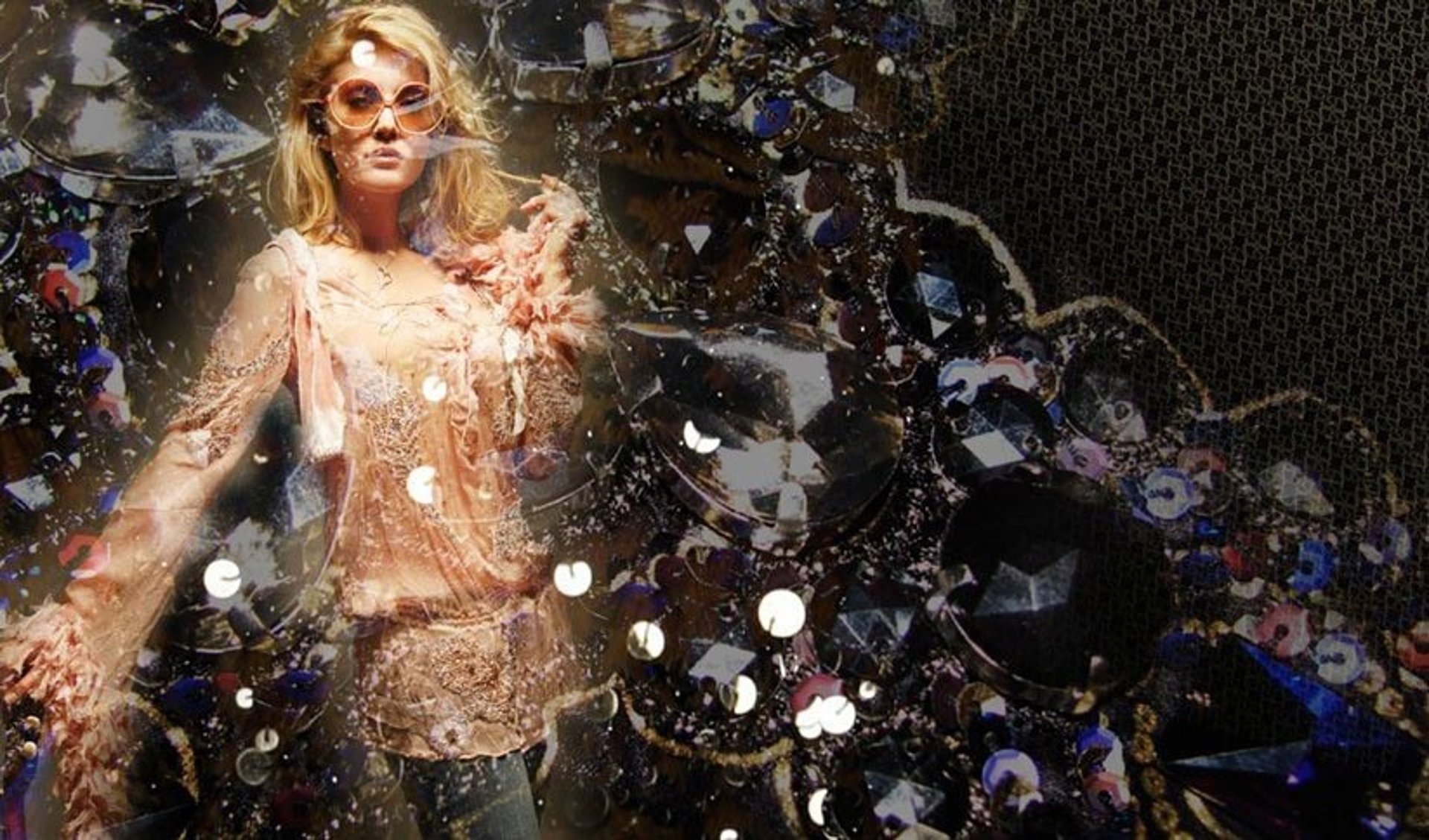 woman wearing yellow long-sleeved dress under white clouds and blue sky during daytime