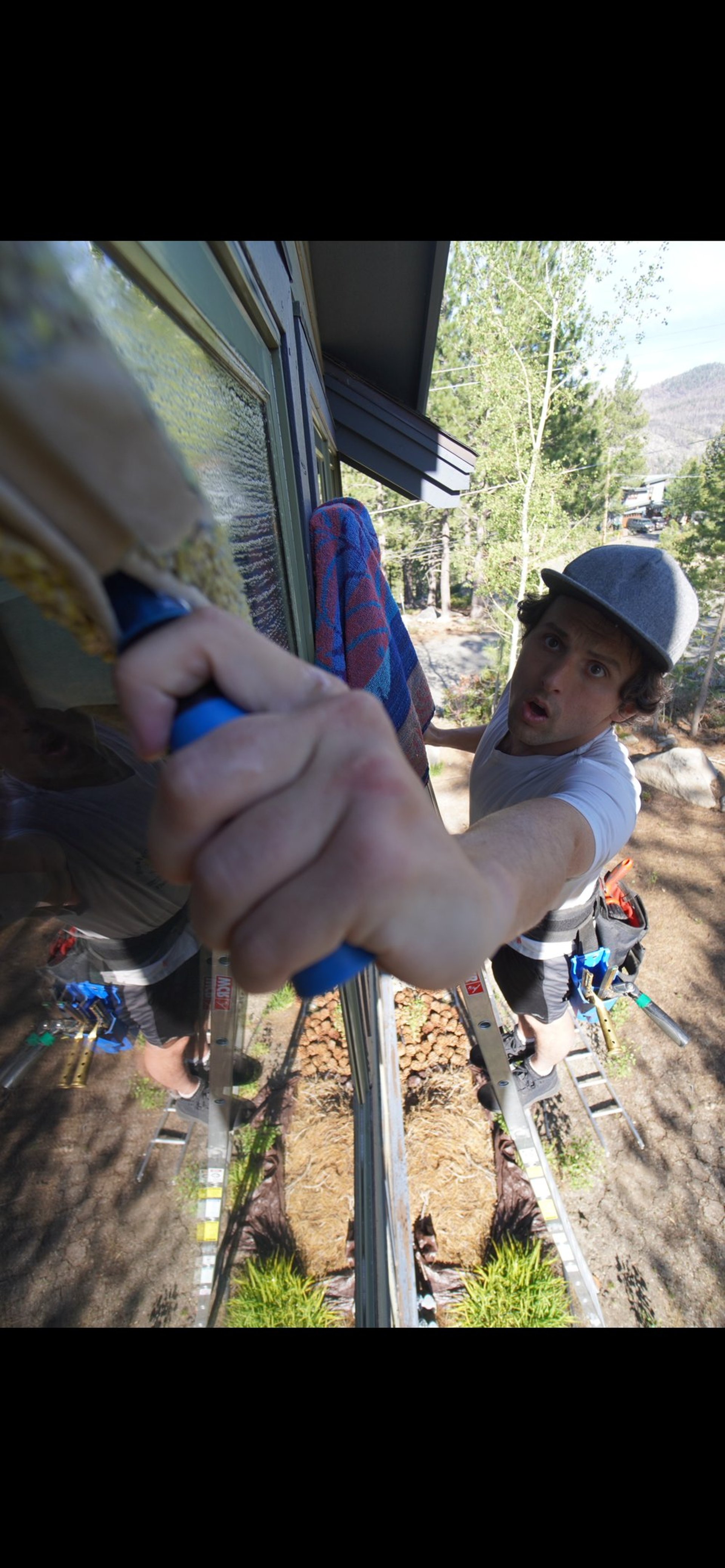 black and brown leather padded tub sofa