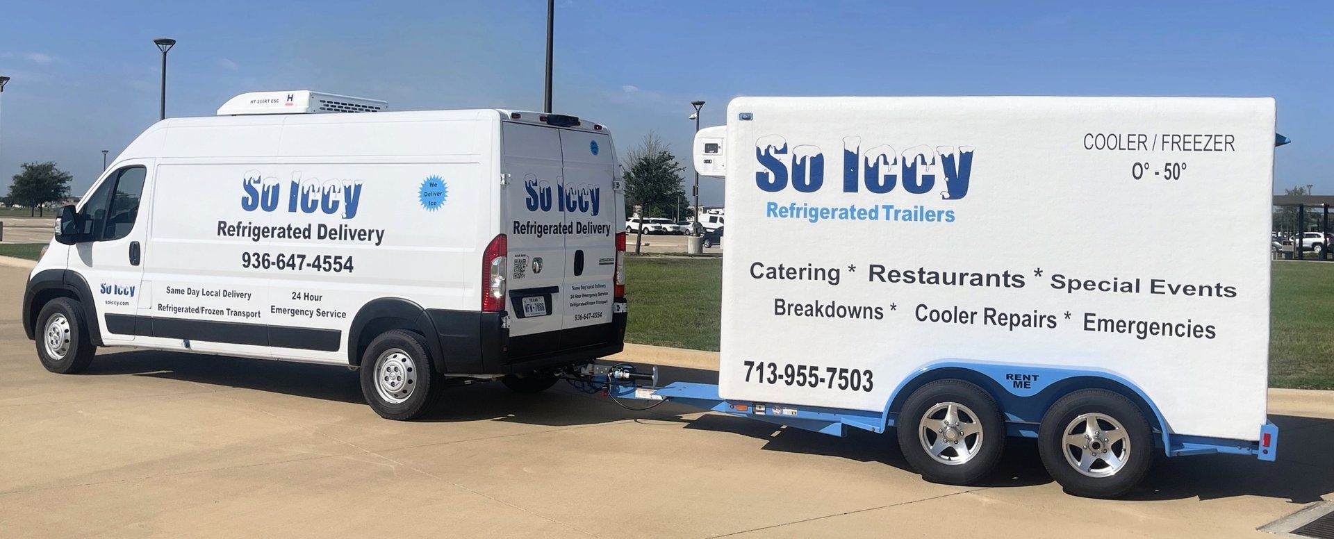 Refrigerated Van Delivery and Refrigerated Trailer Rentals