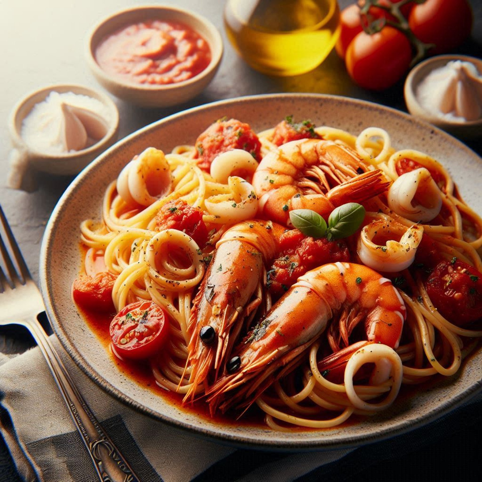a plate of food