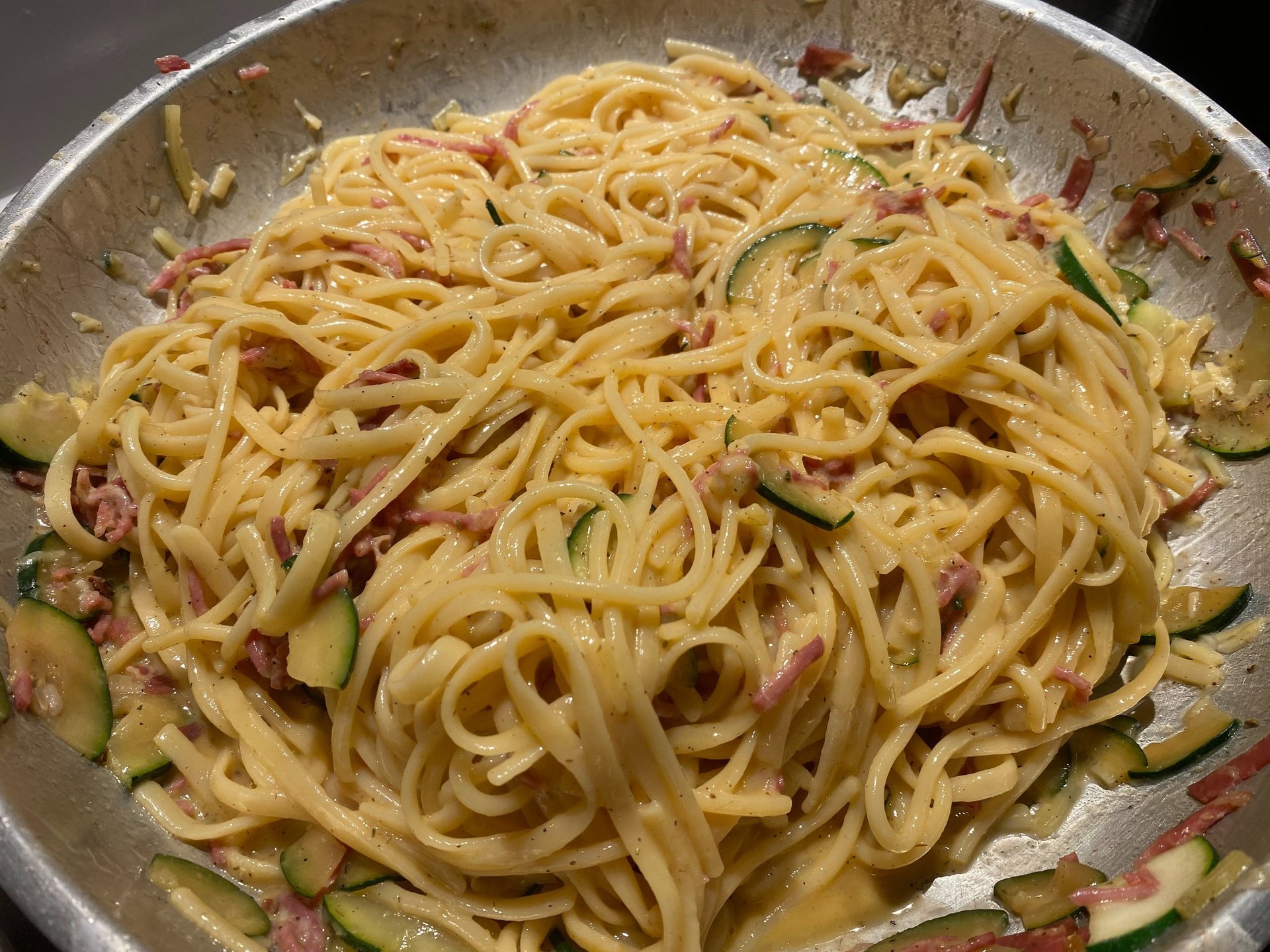sliced meat on brown wooden chopping board