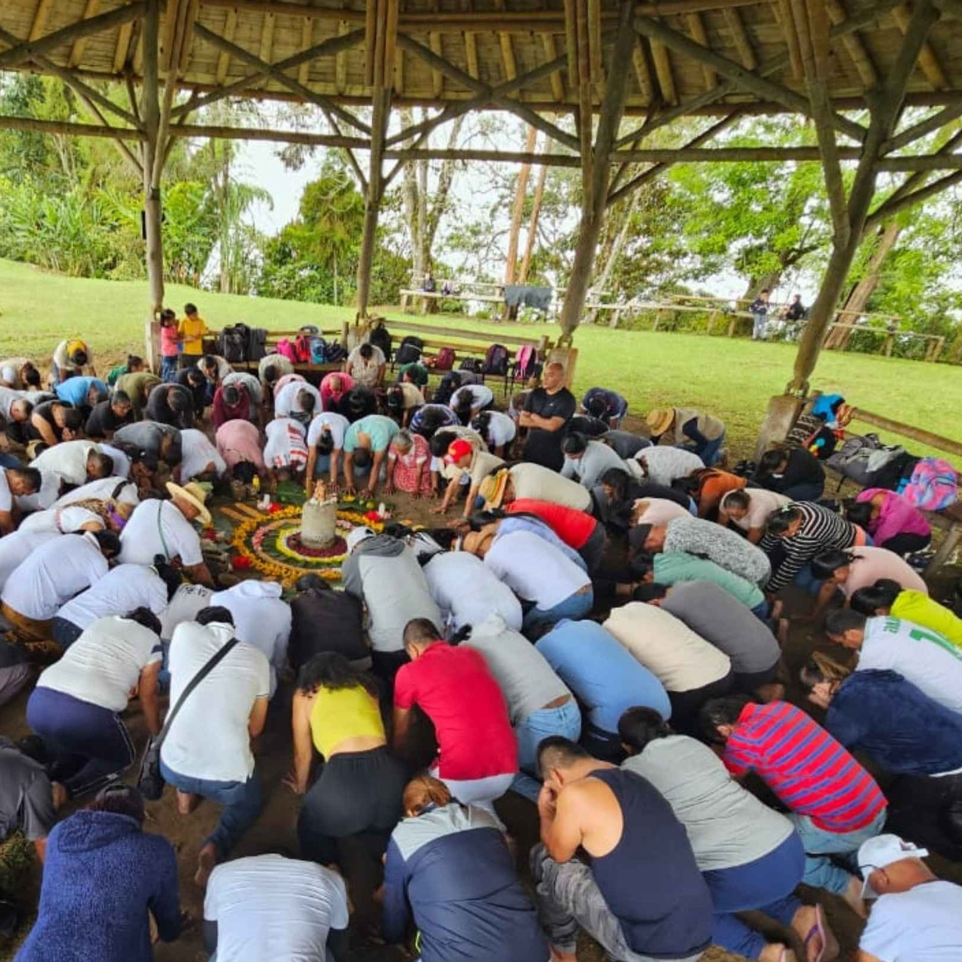 woman wearing yellow long-sleeved dress under white clouds and blue sky during daytime