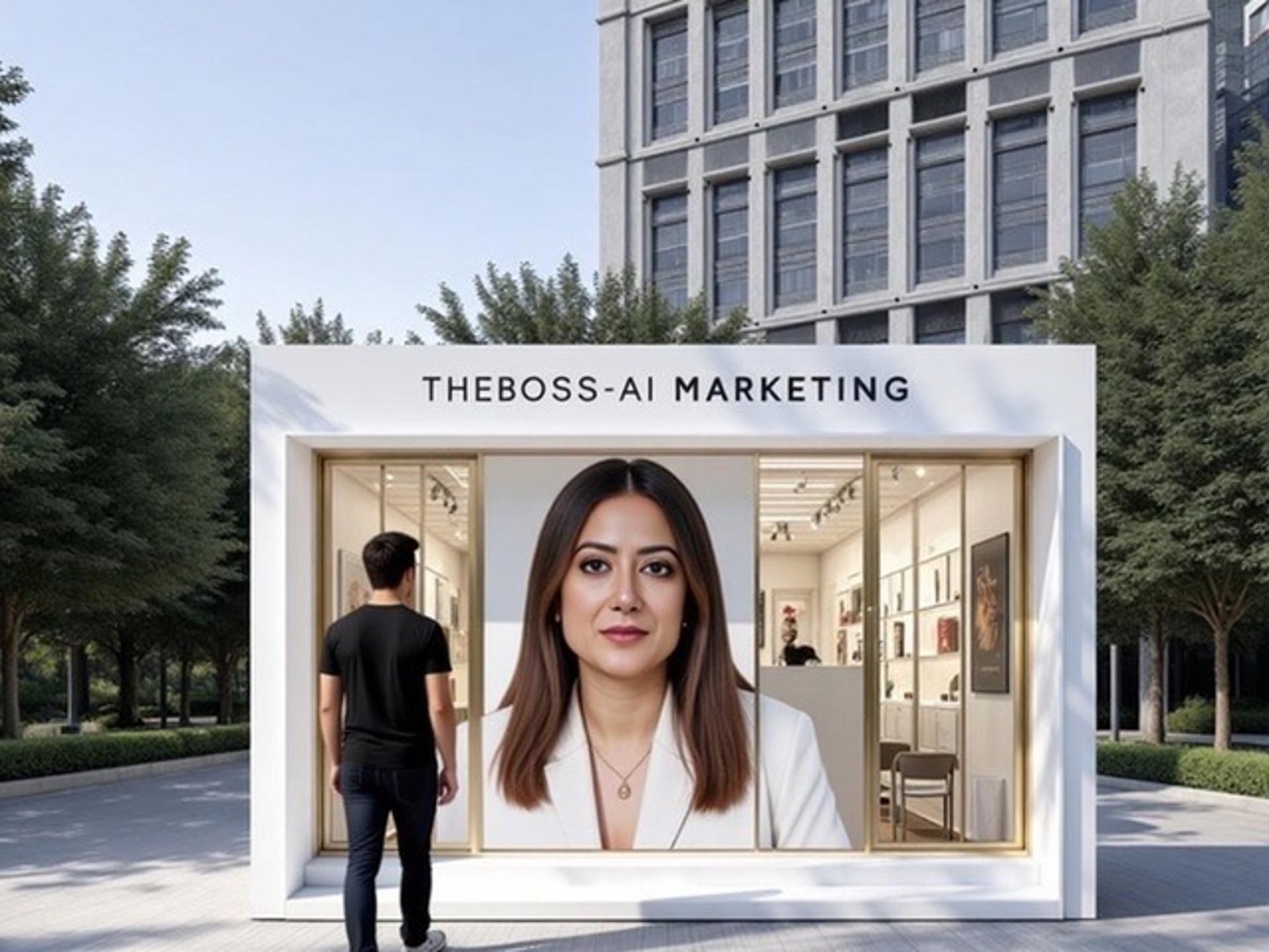 gray computer monitor