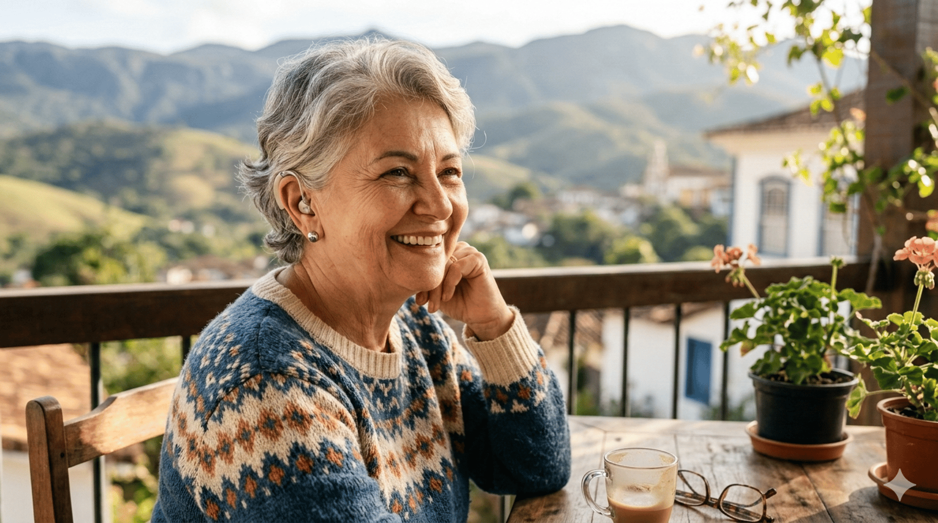A man wearing glasses and a pair of headphones