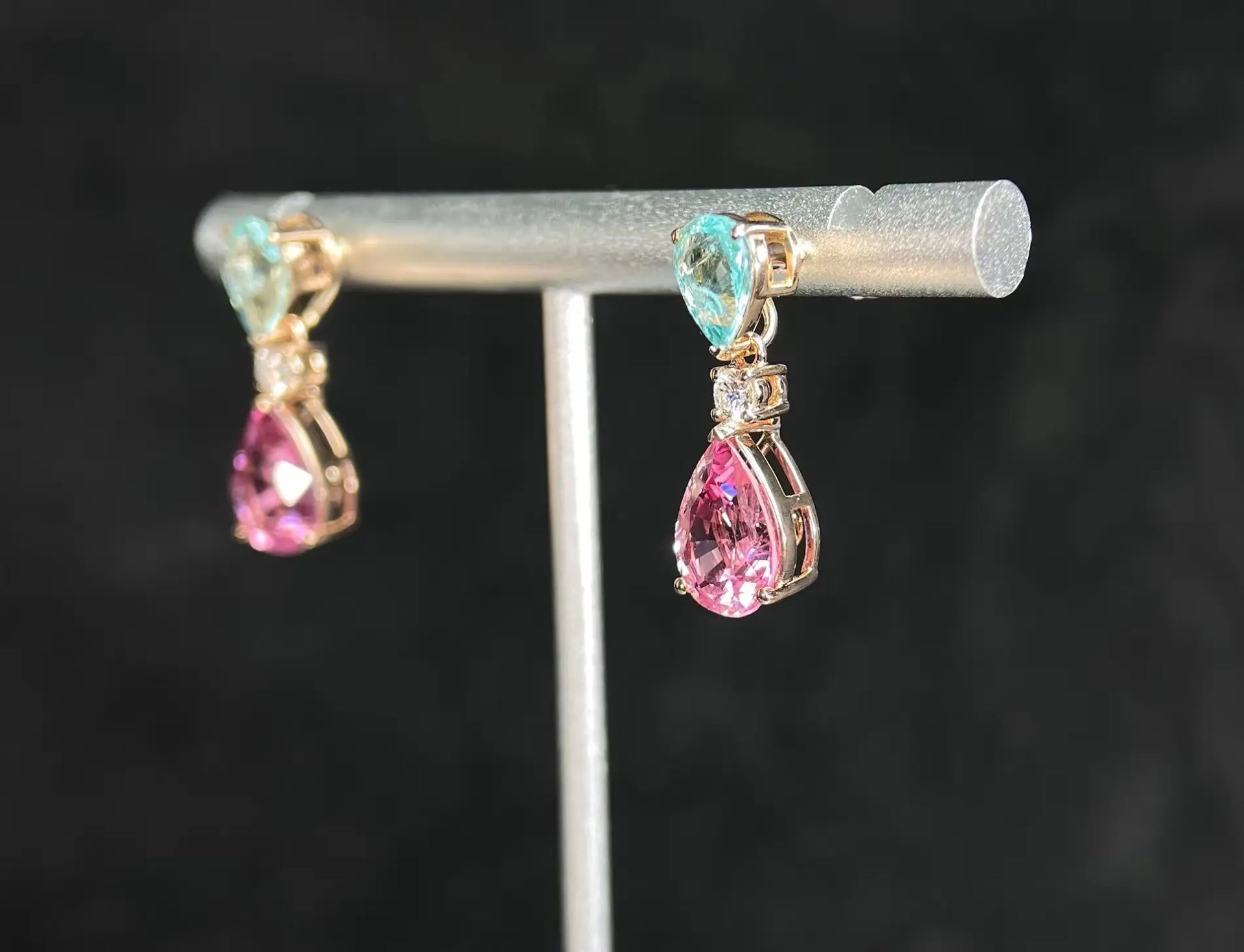 black blue and yellow textile