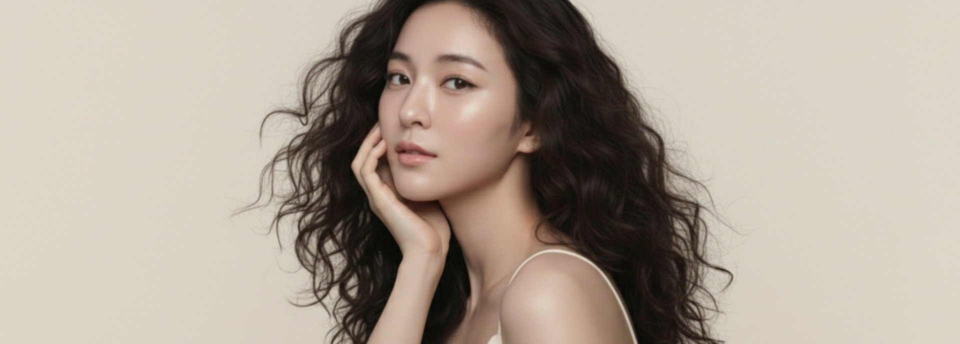 an abstract photo of a curved building with a blue sky in the background