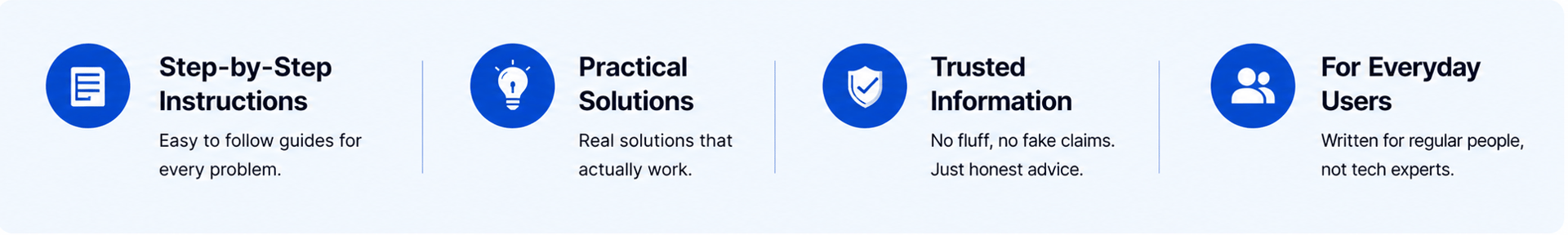 HomeNetCompass guide features step-by-step instructions, practical solutions, trusted information, evreyday user help