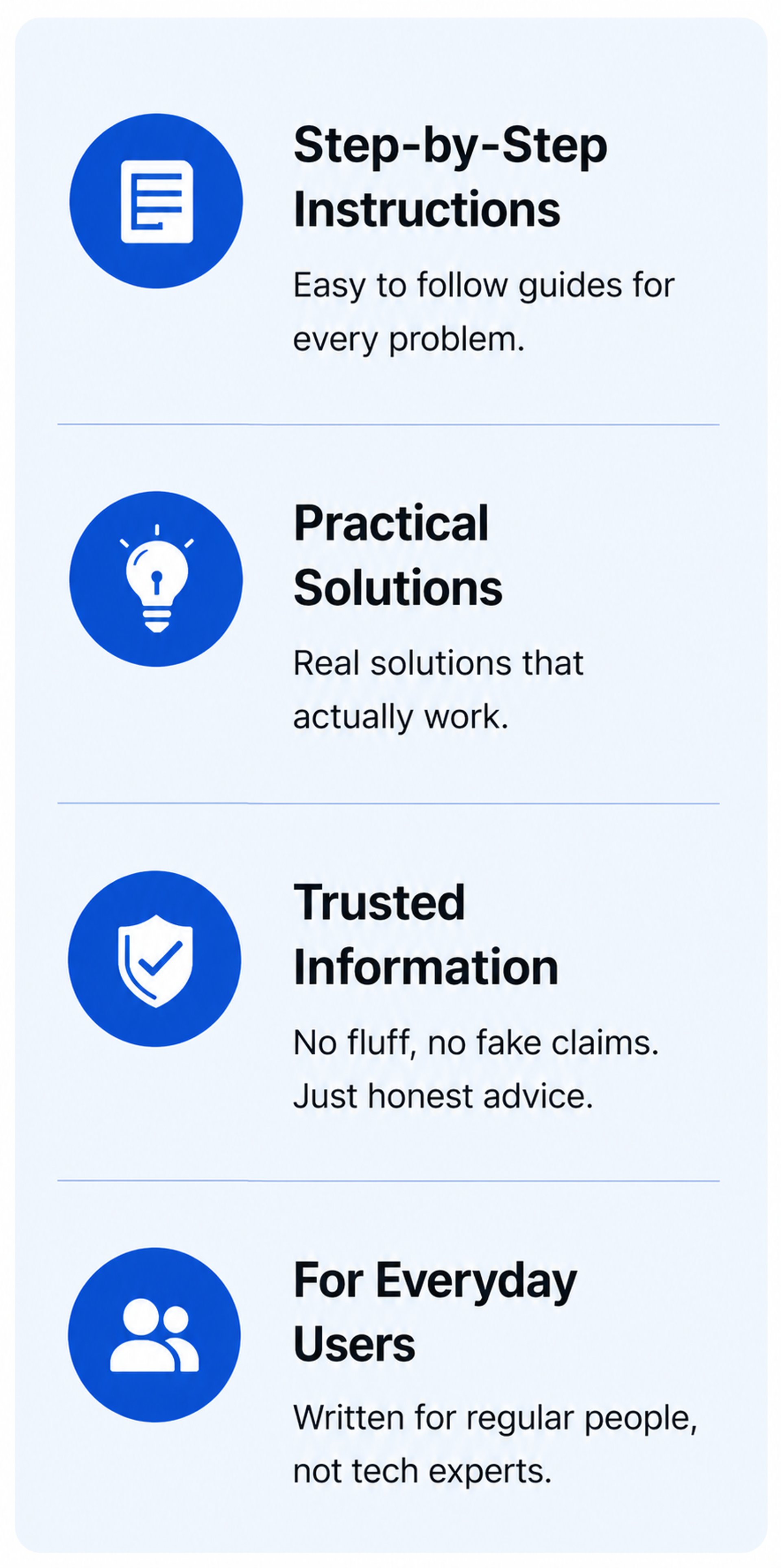 HomeNetCompass guide features step-by-step instructions, practical solutions, trusted information, evreyday user help