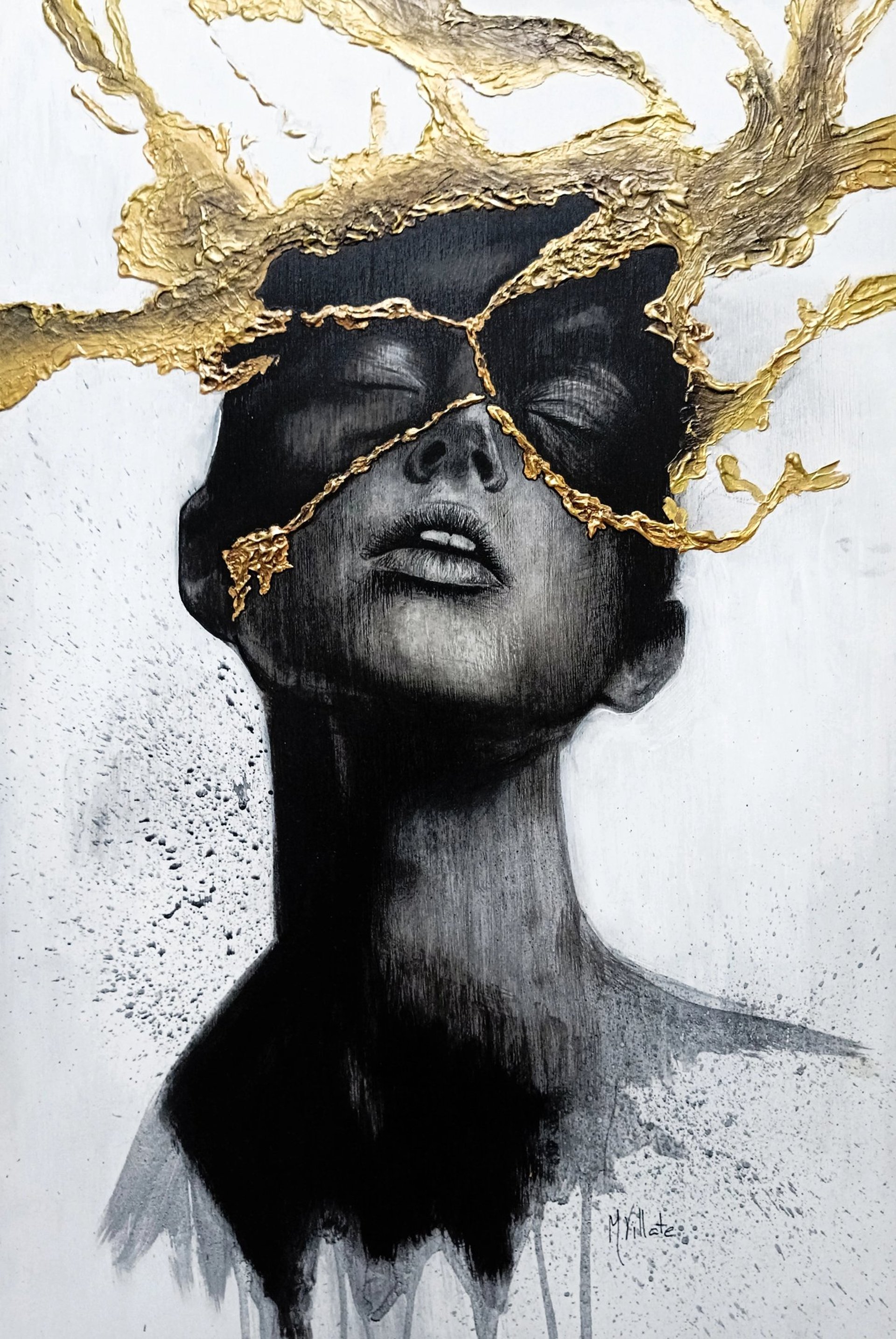 Retrato hiperrealista