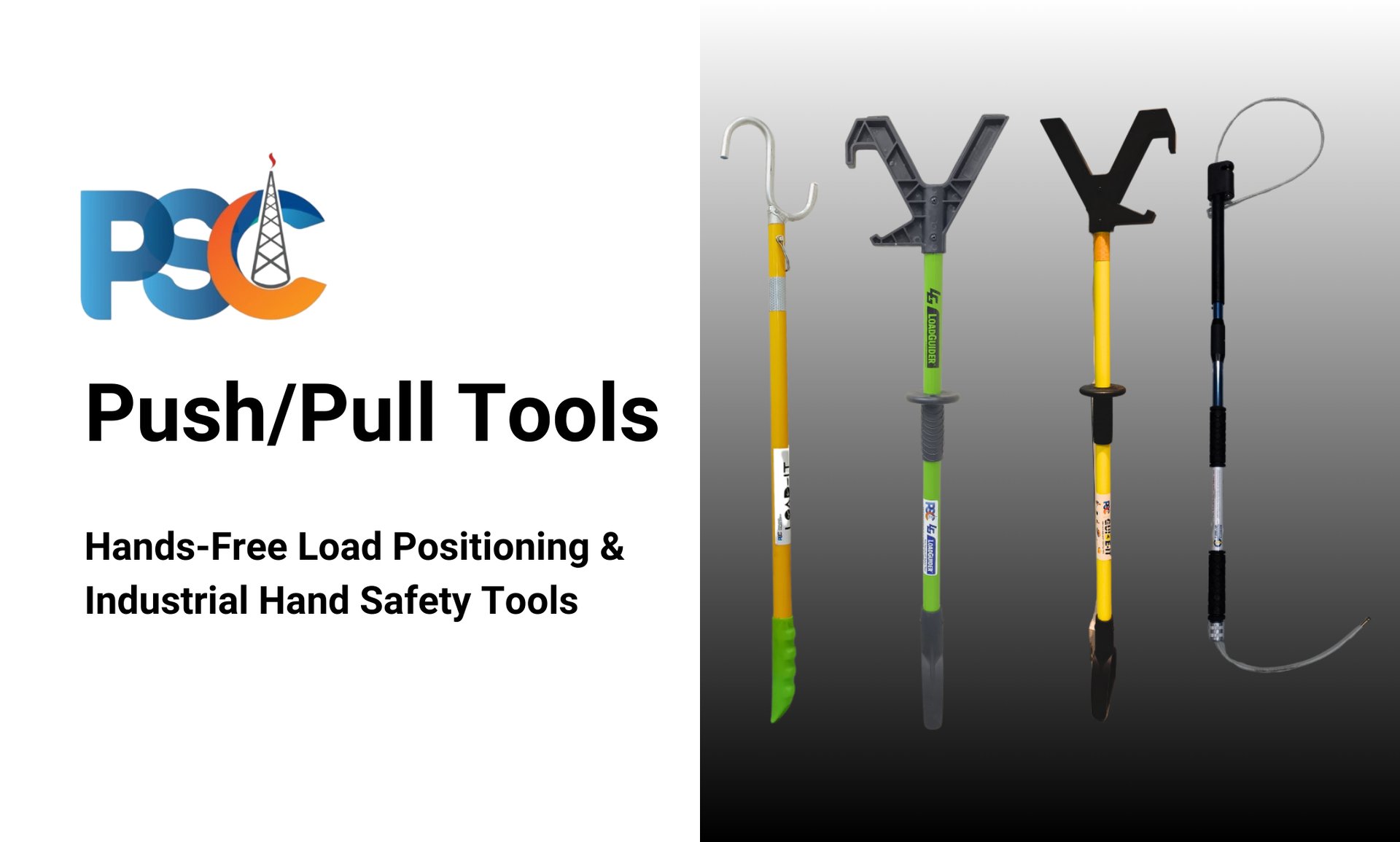 PushPull Tools - Hands Free Load Positioning & Industrial Hand Safety Tools