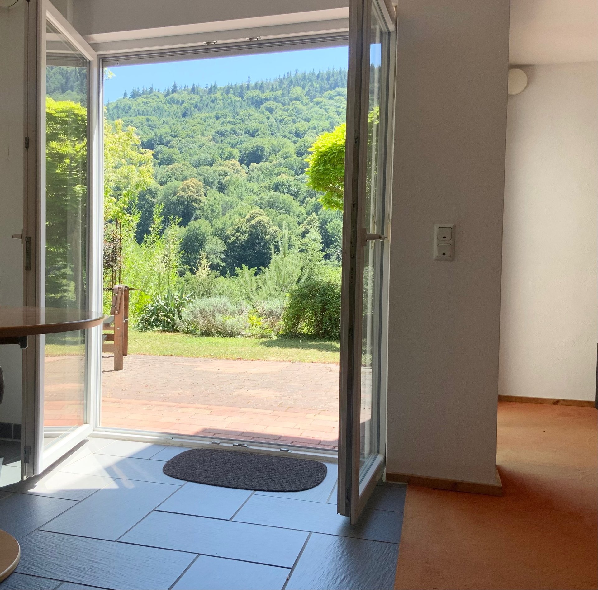 black blue and yellow textile