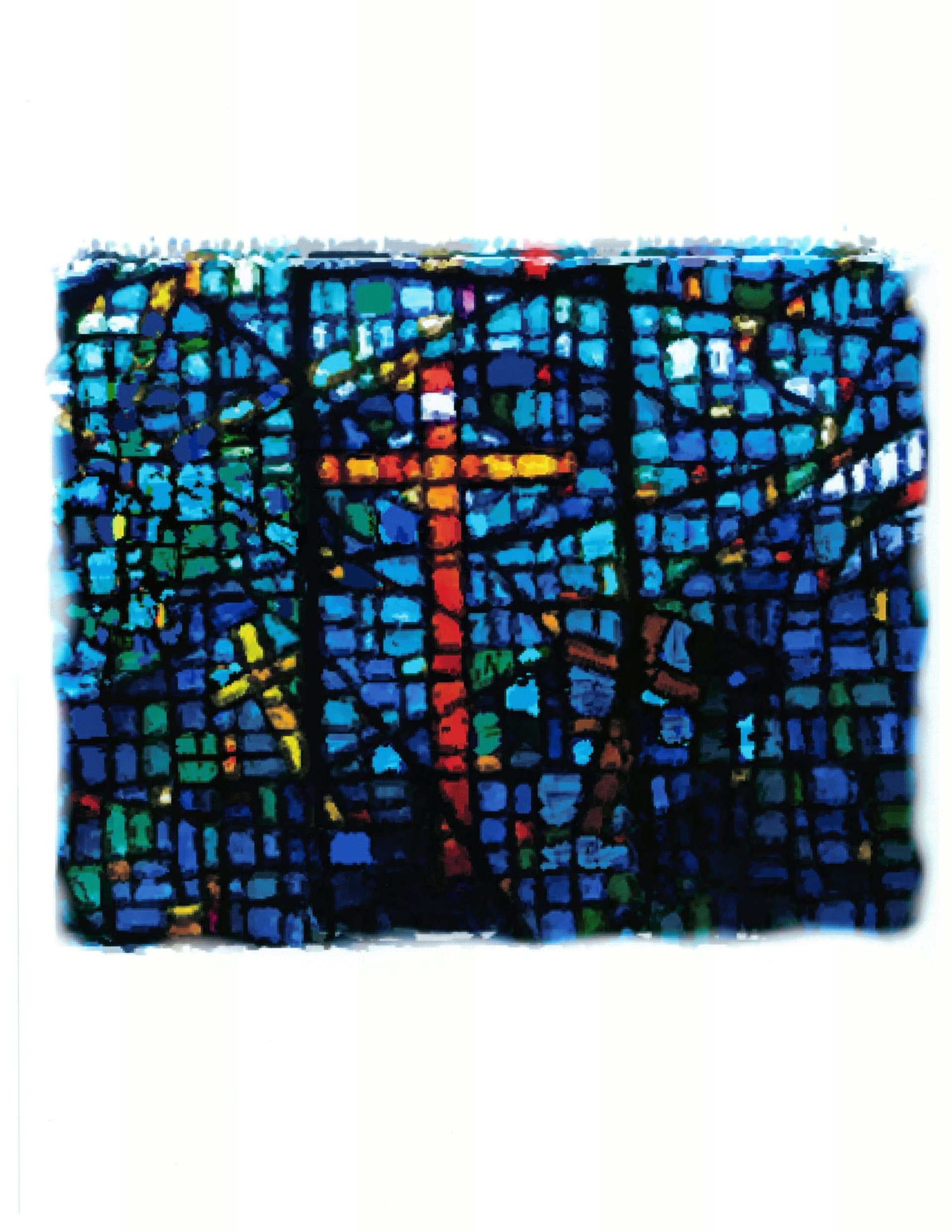 a group of pink and white squares