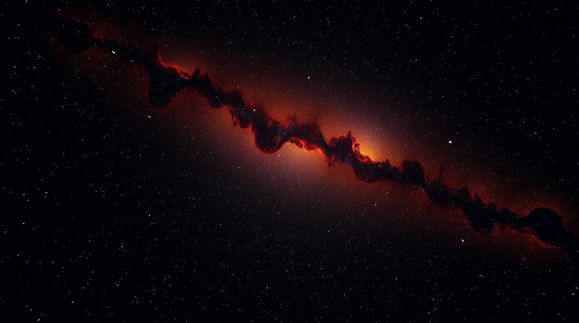 an abstract photo of a curved building with a blue sky in the background