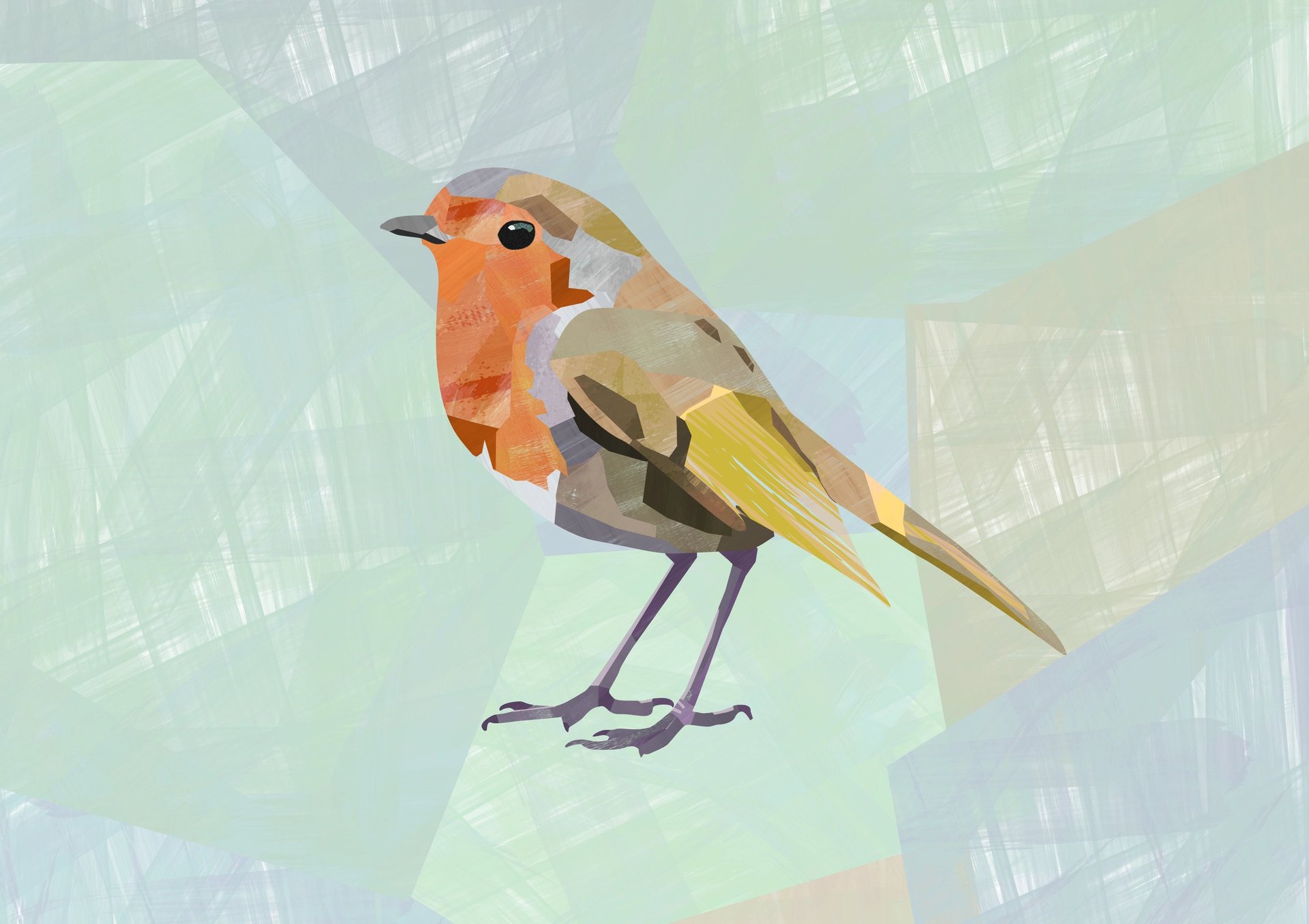 an abstract photo of a curved building with a blue sky in the background