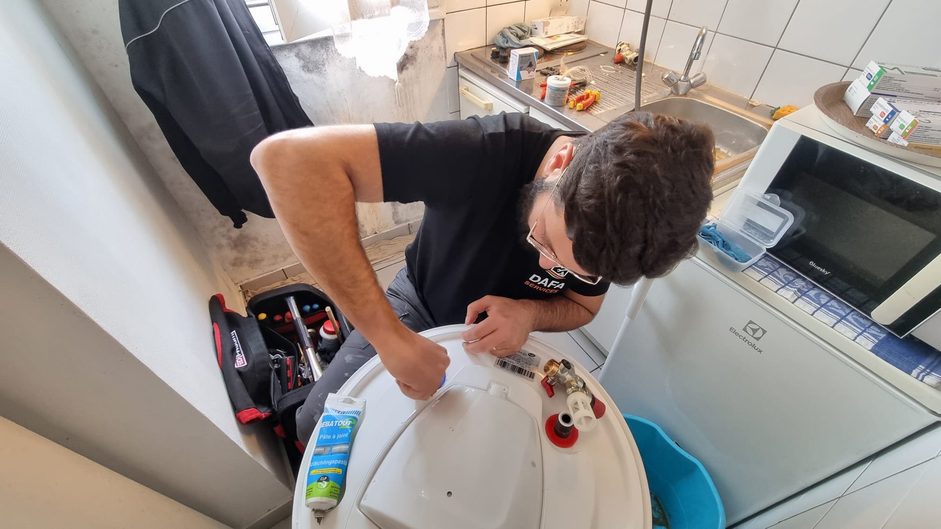 woman wearing yellow long-sleeved dress under white clouds and blue sky during daytime