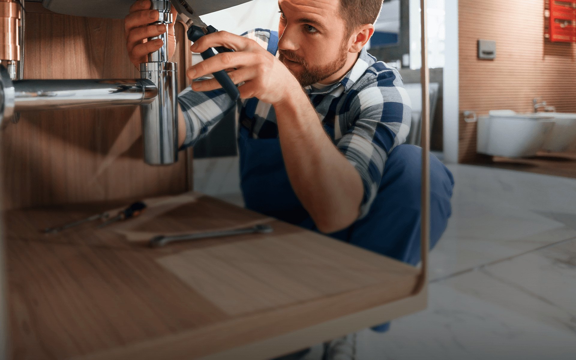 an abstract photo of a curved building with a blue sky in the background