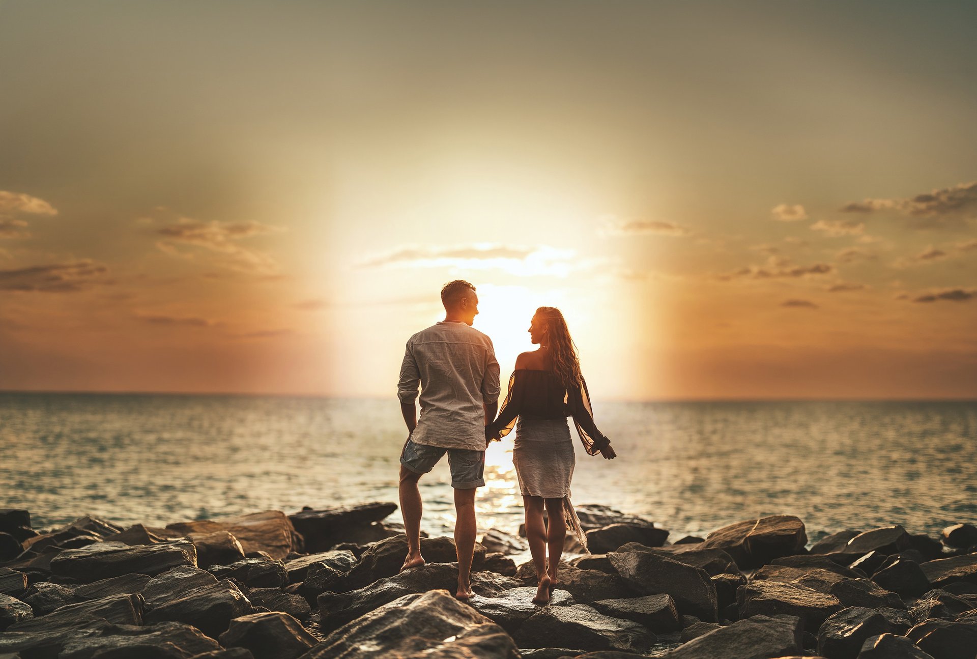 mountain range under blue sky