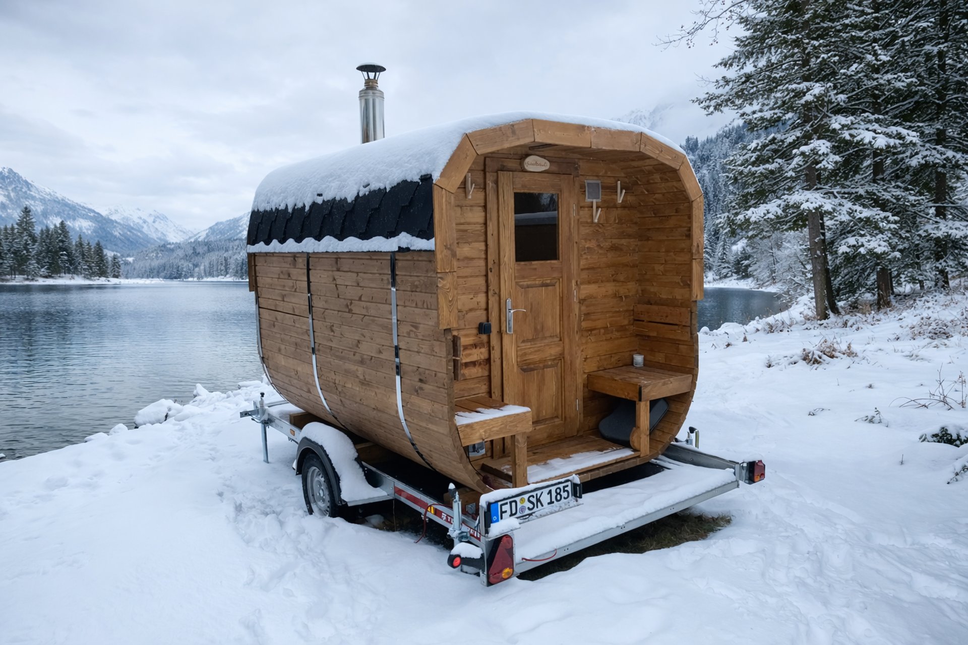 an abstract photo of a curved building with a blue sky in the background