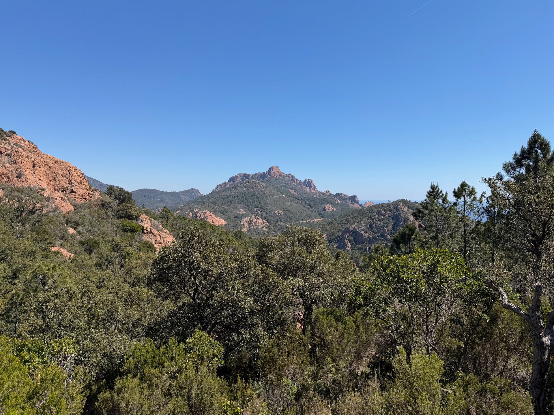 mountain range under blue sky