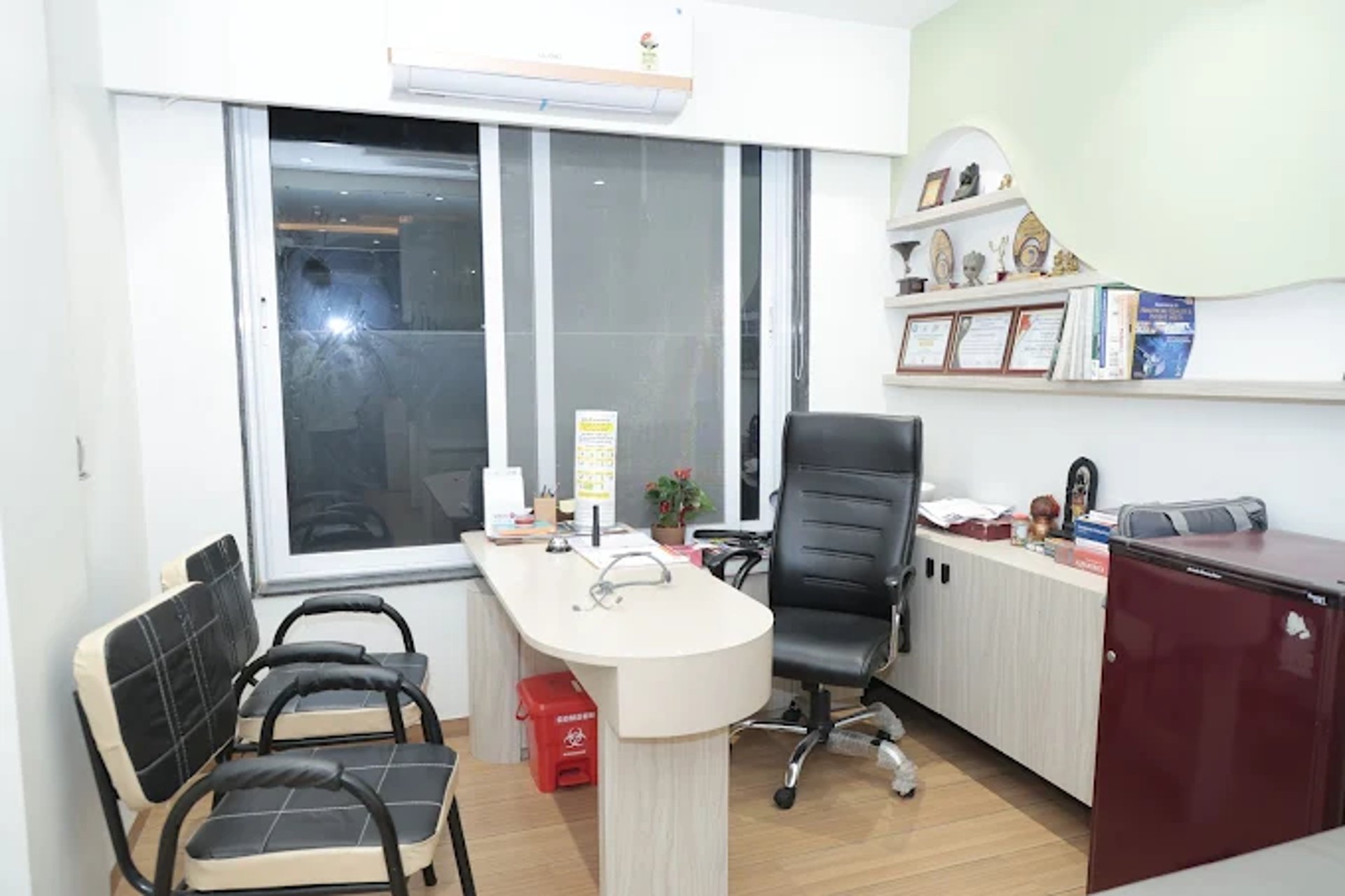 black and brown leather padded tub sofa