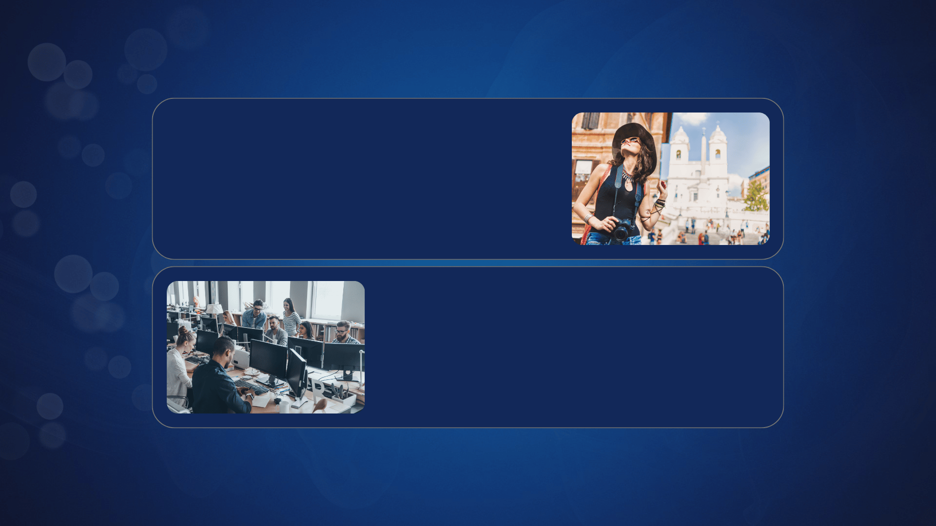 blue and white abstract painting