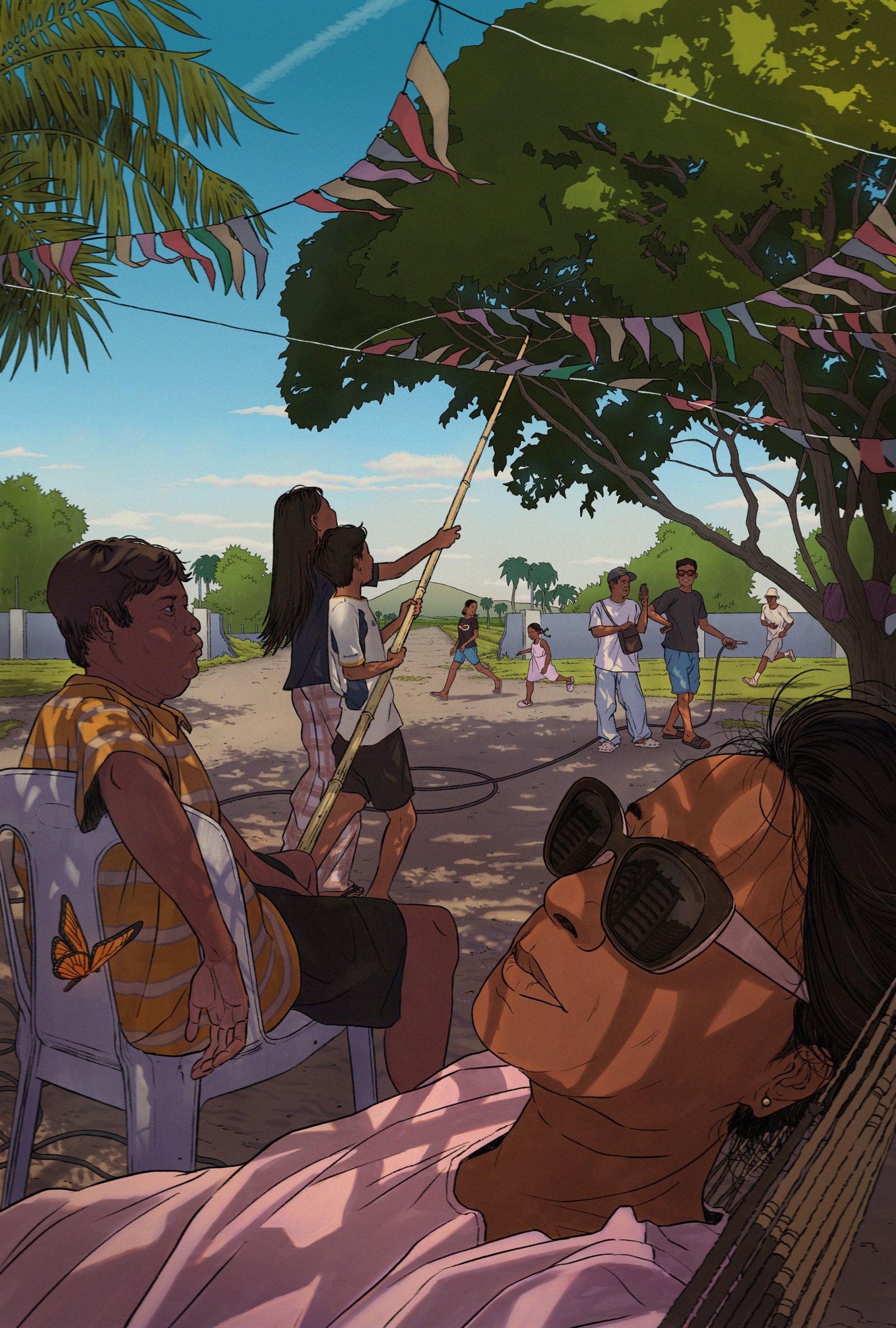 black and white bed linen