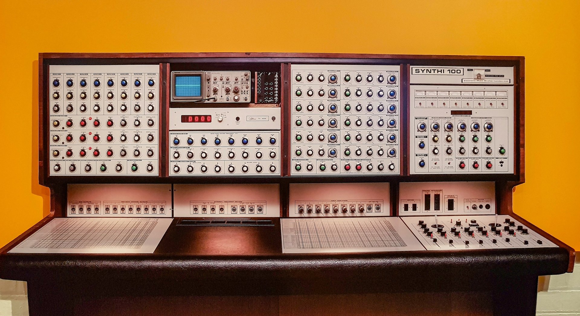 black and brown leather padded tub sofa