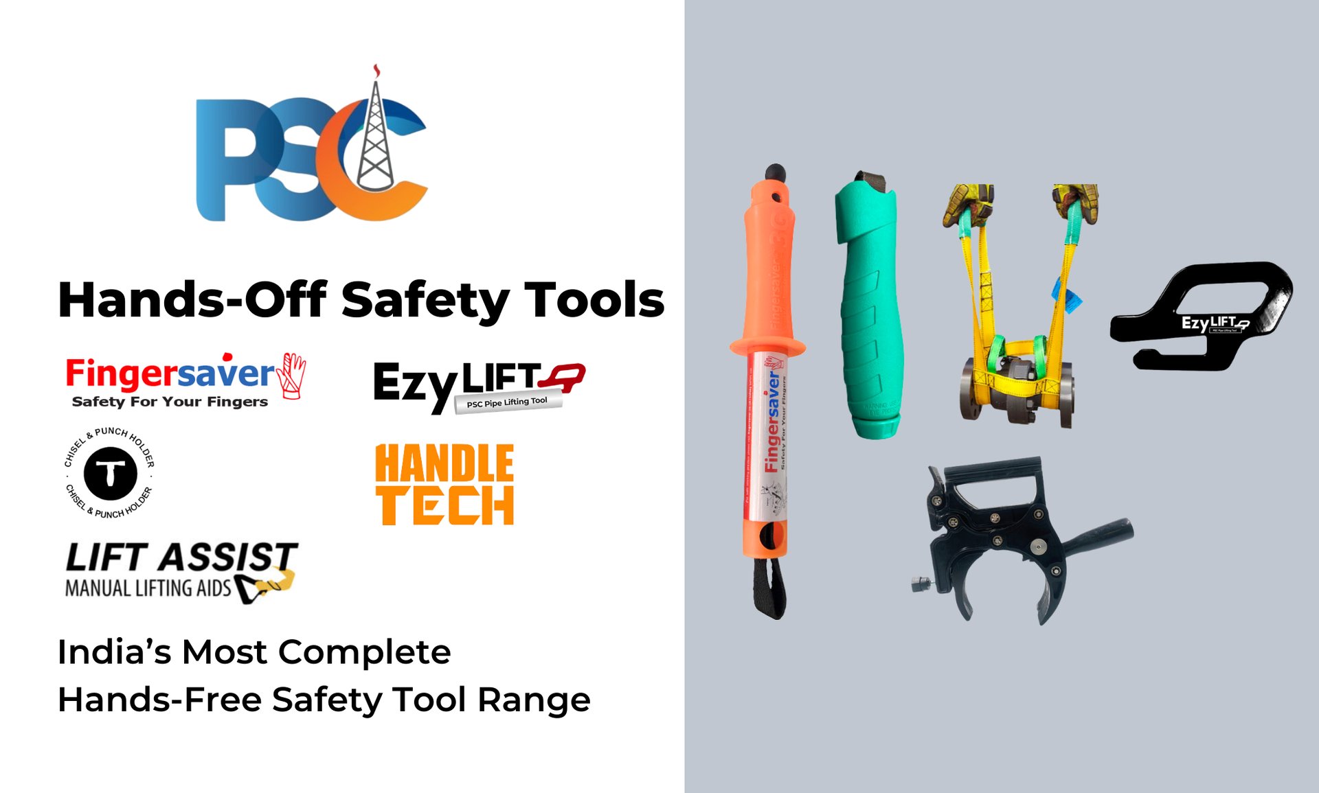 PSC Hand Safety India- No Touch Hand Safety Tools