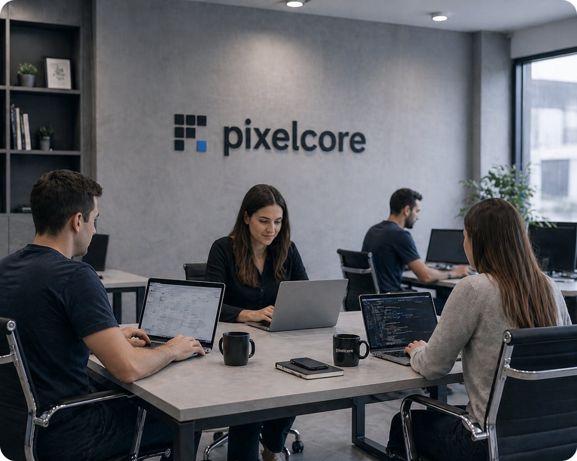 gray computer monitor