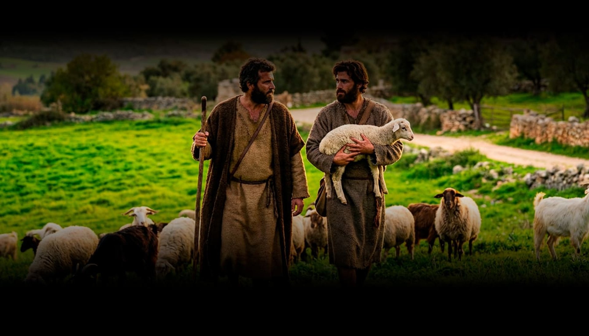 Caín, Abel. Abel era pastor de ovejas, Caín era labrador
