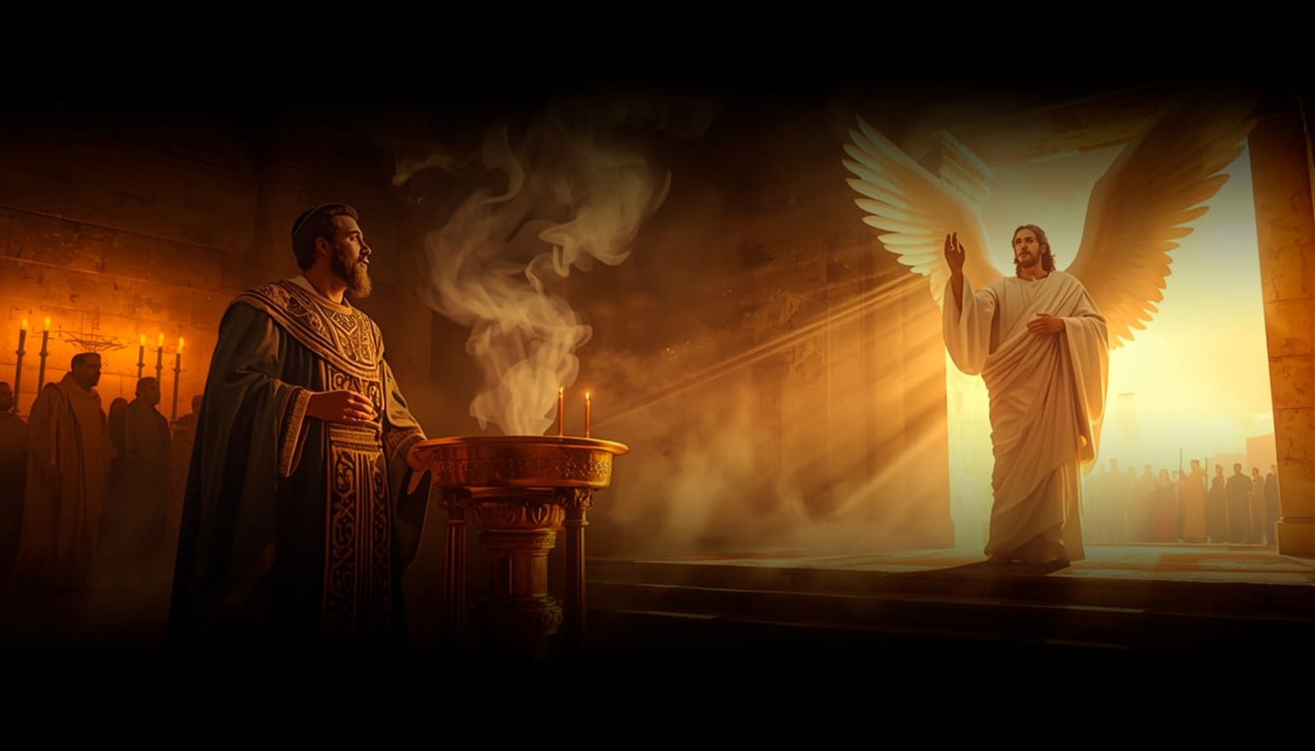 LUCAS Capitulo 1 anuncio nacimiento de juan el bautista