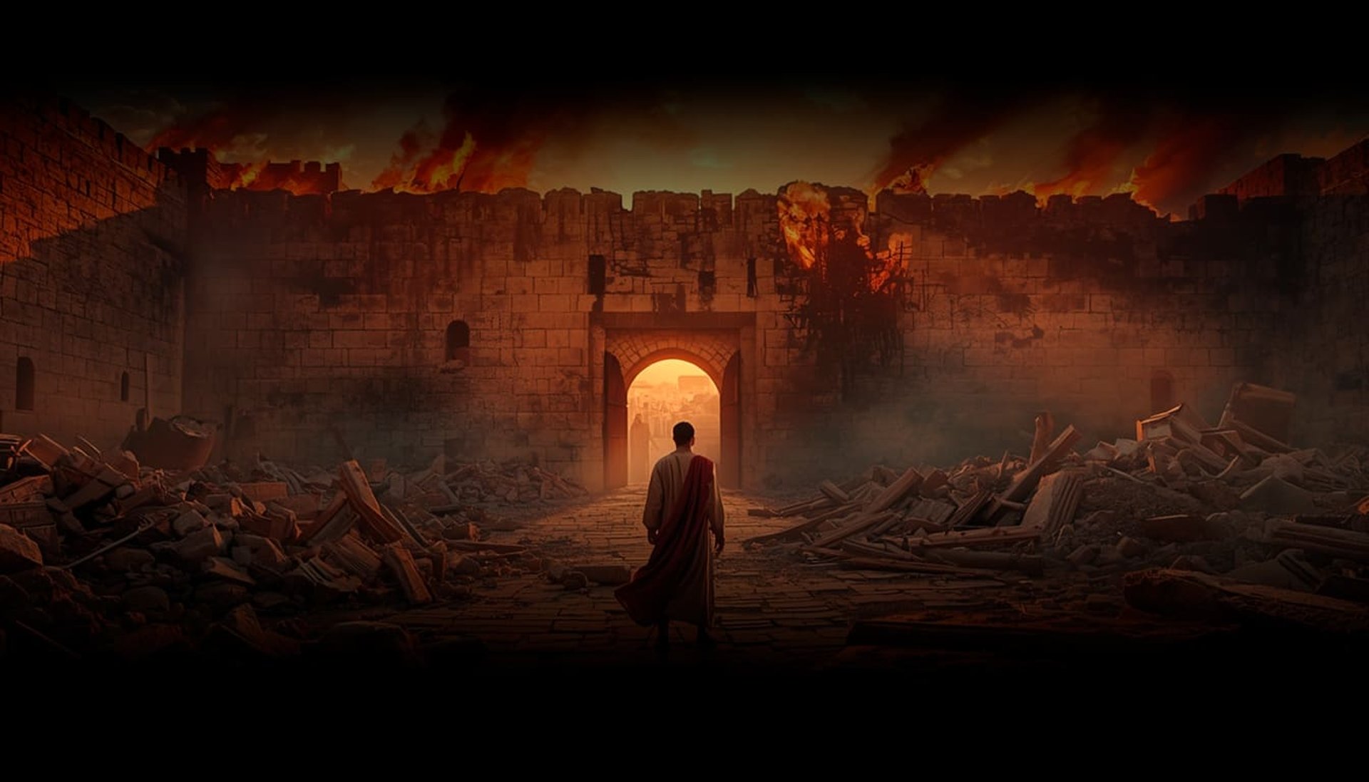 NEHEMIAS CAP 1 muralla de Jerusalén está en ruinas